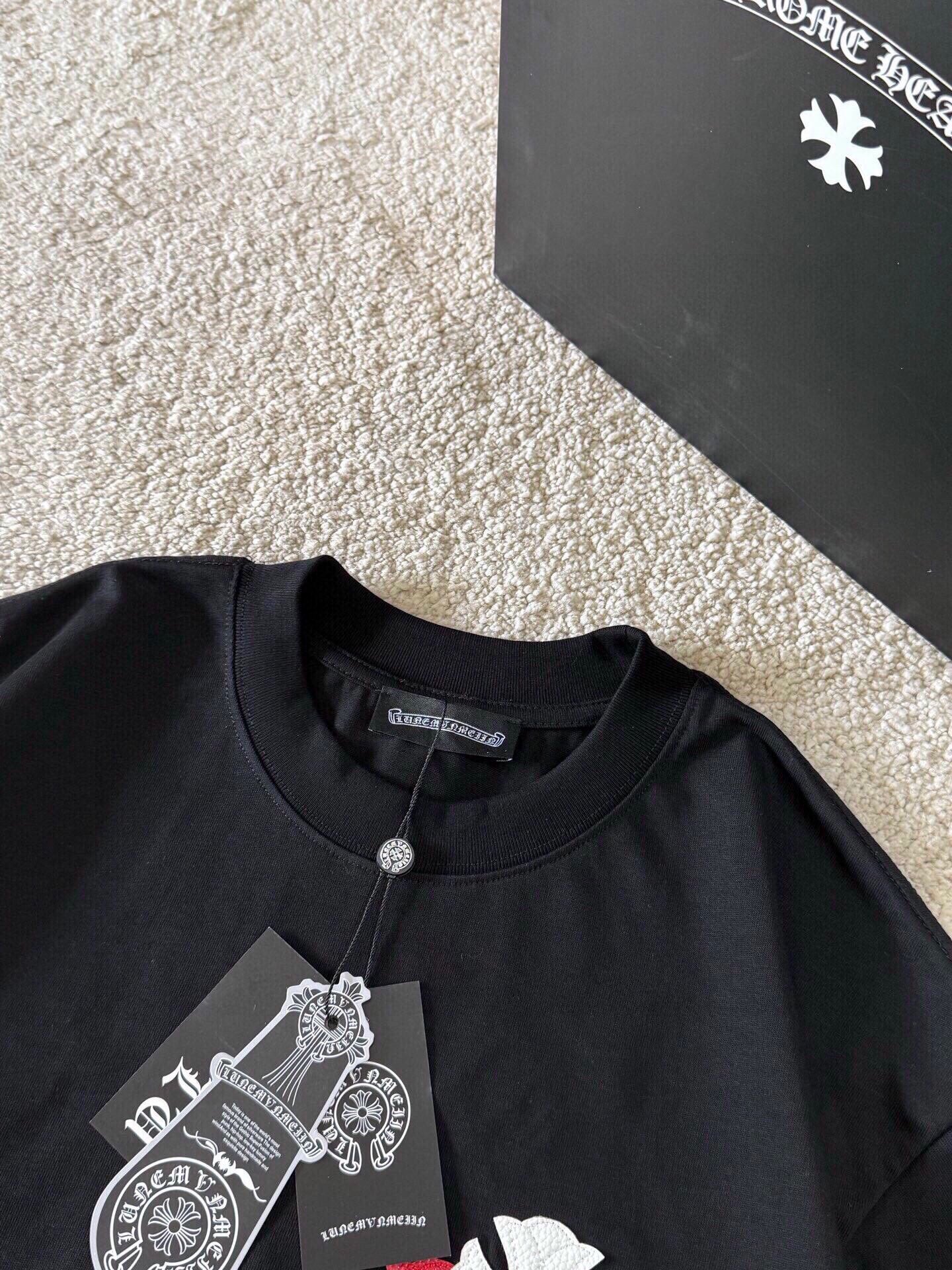 LuxluxHouse Best Quality Clothes Chrome Hearts T-shirt