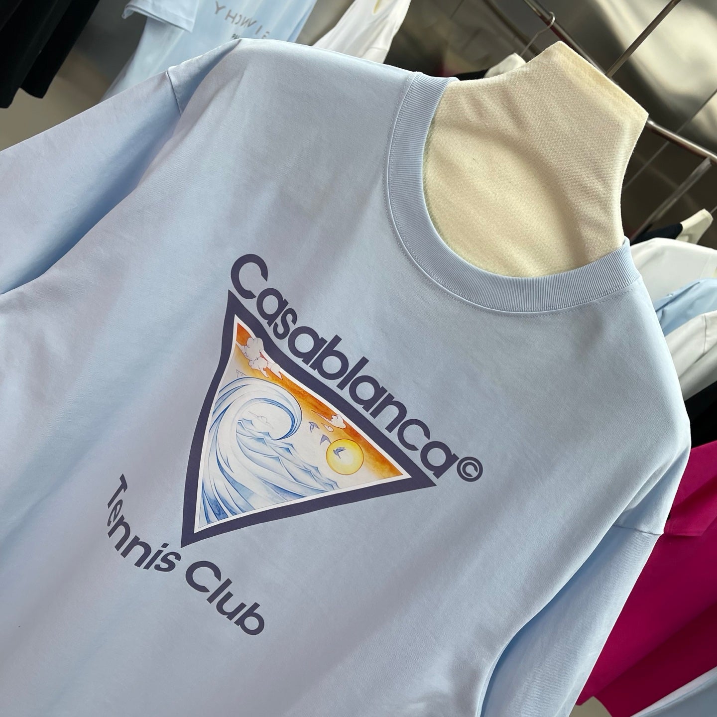 LuxluxHouse Best Quality Clothes Casablanca T-shirt