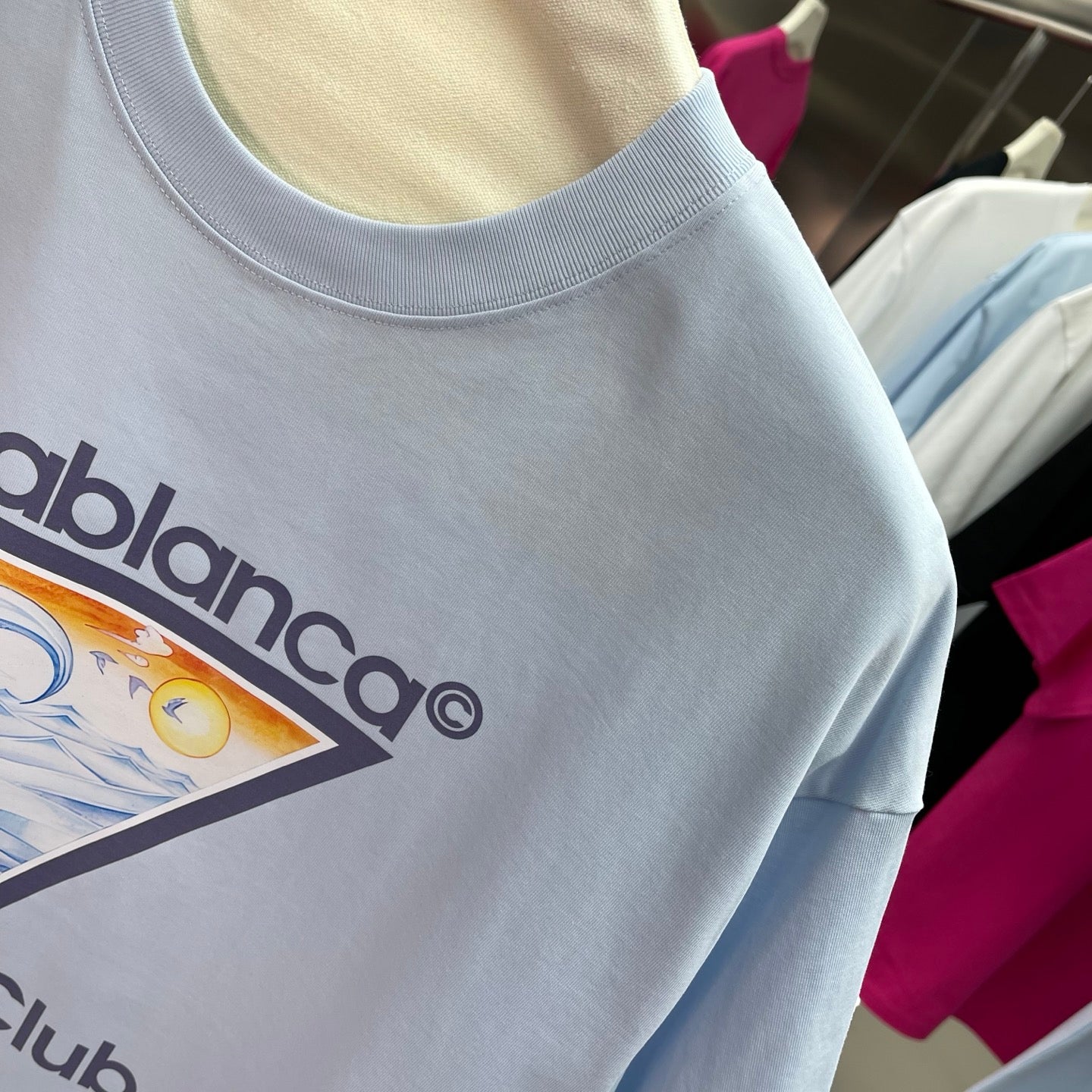 LuxluxHouse Best Quality Clothes Casablanca T-shirt