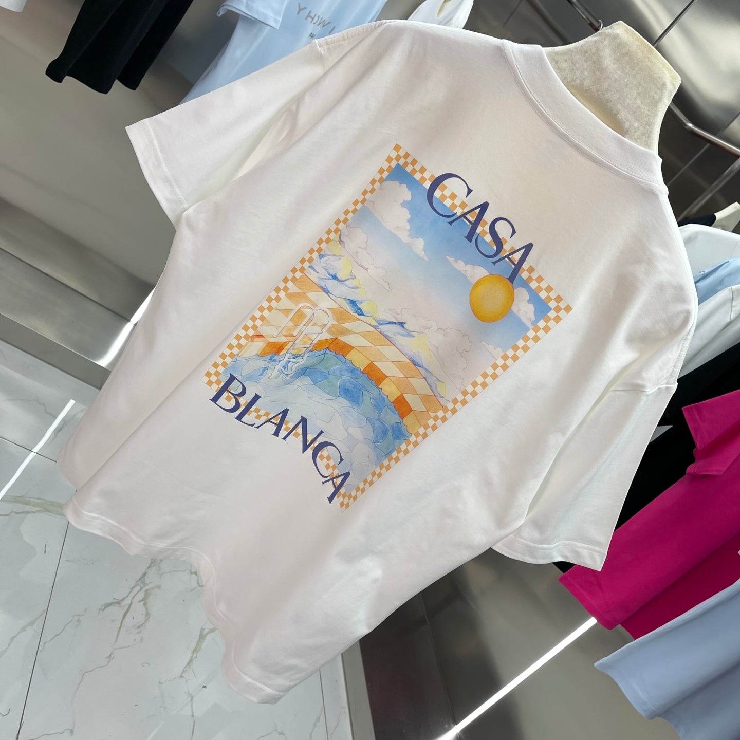 LuxluxHouse Best Quality Clothes Casablanca T-shirt