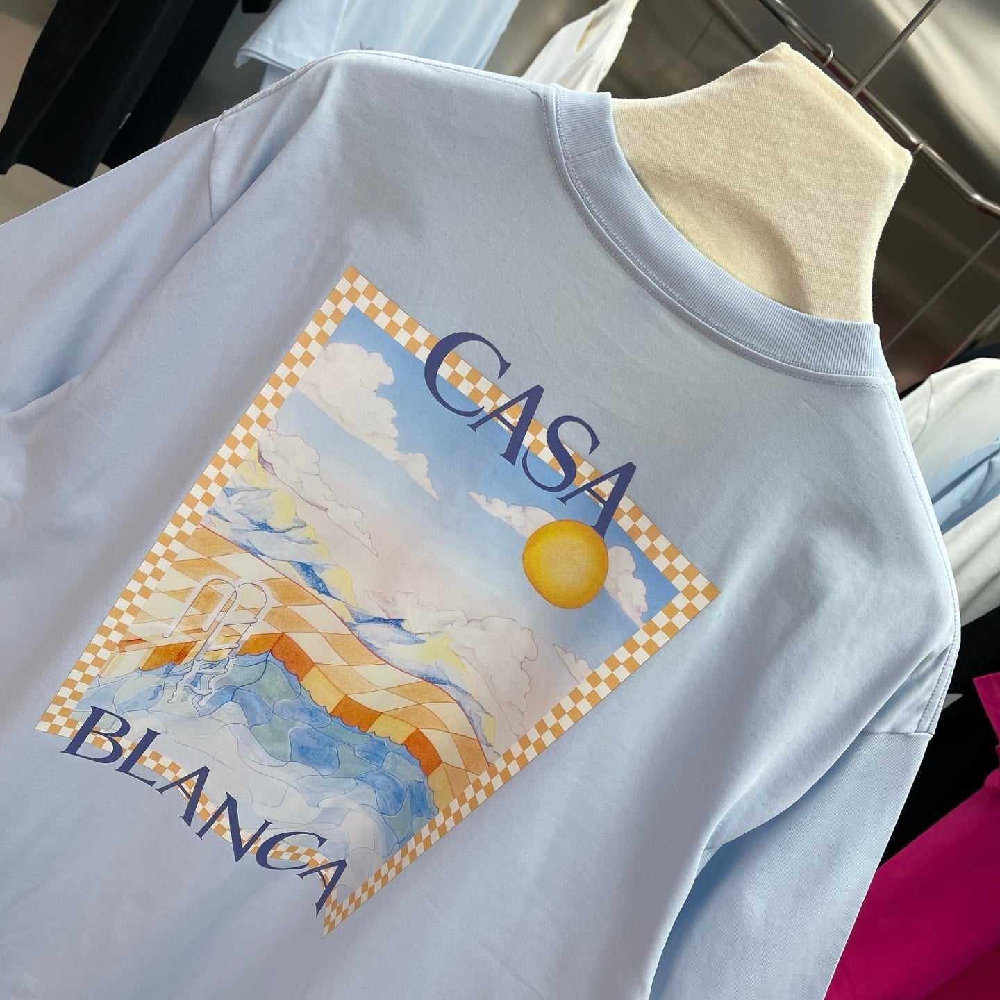 LuxluxHouse Best Quality Clothes Casablanca T-shirt