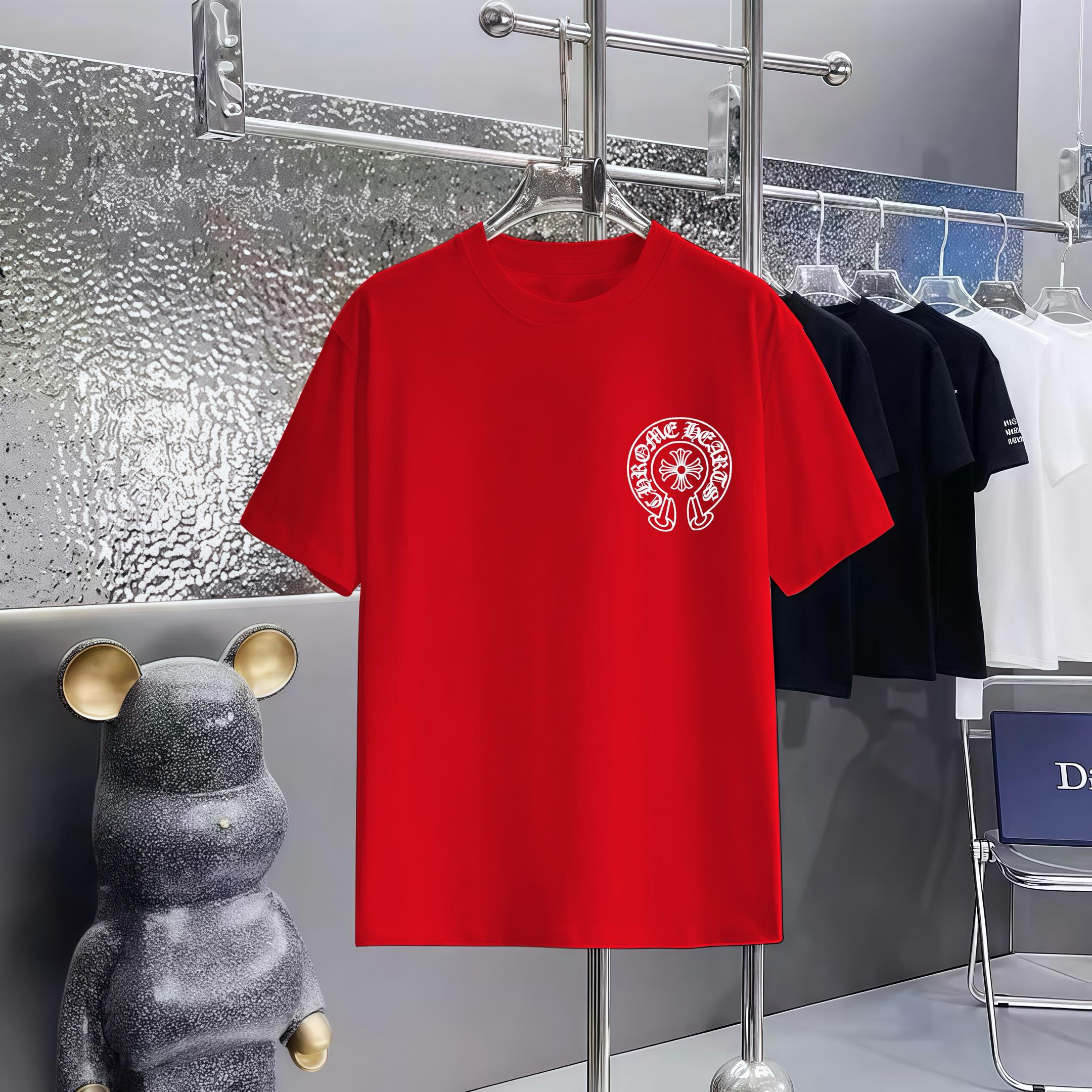 LuxluxHouse Best Quality Clothes Chrome Hearts T-shirt