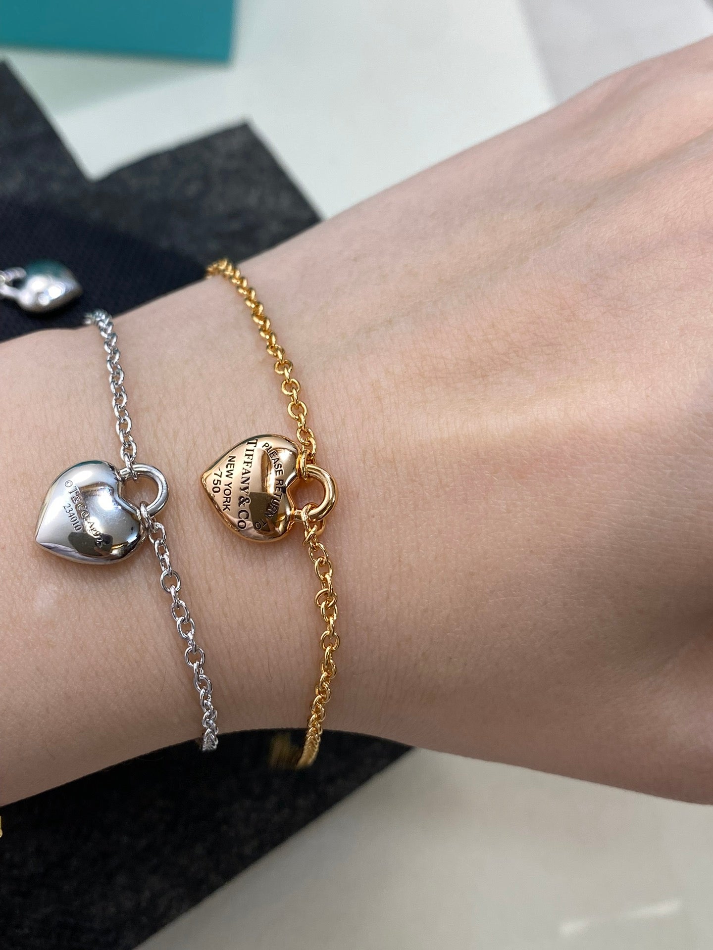 LuxluxHouse Best Quality Accessories Tiffany Necklace Bracelet