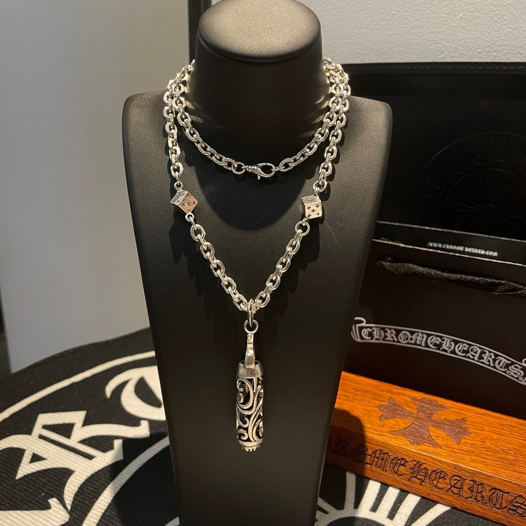 LuxluxHouse Best Quality Accessories Necklace Chrome Hearts