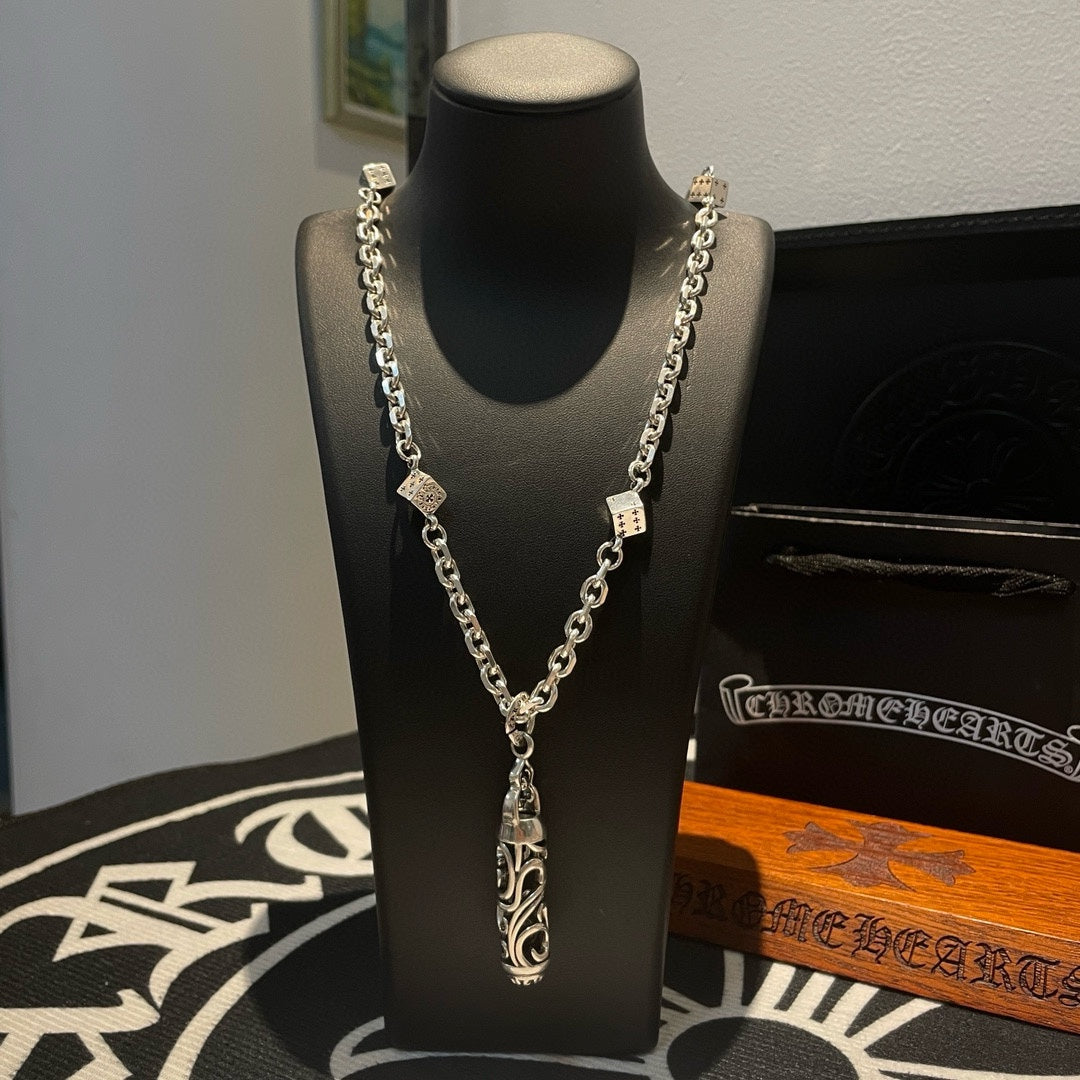 LuxluxHouse Best Quality Accessories Necklace Chrome Hearts