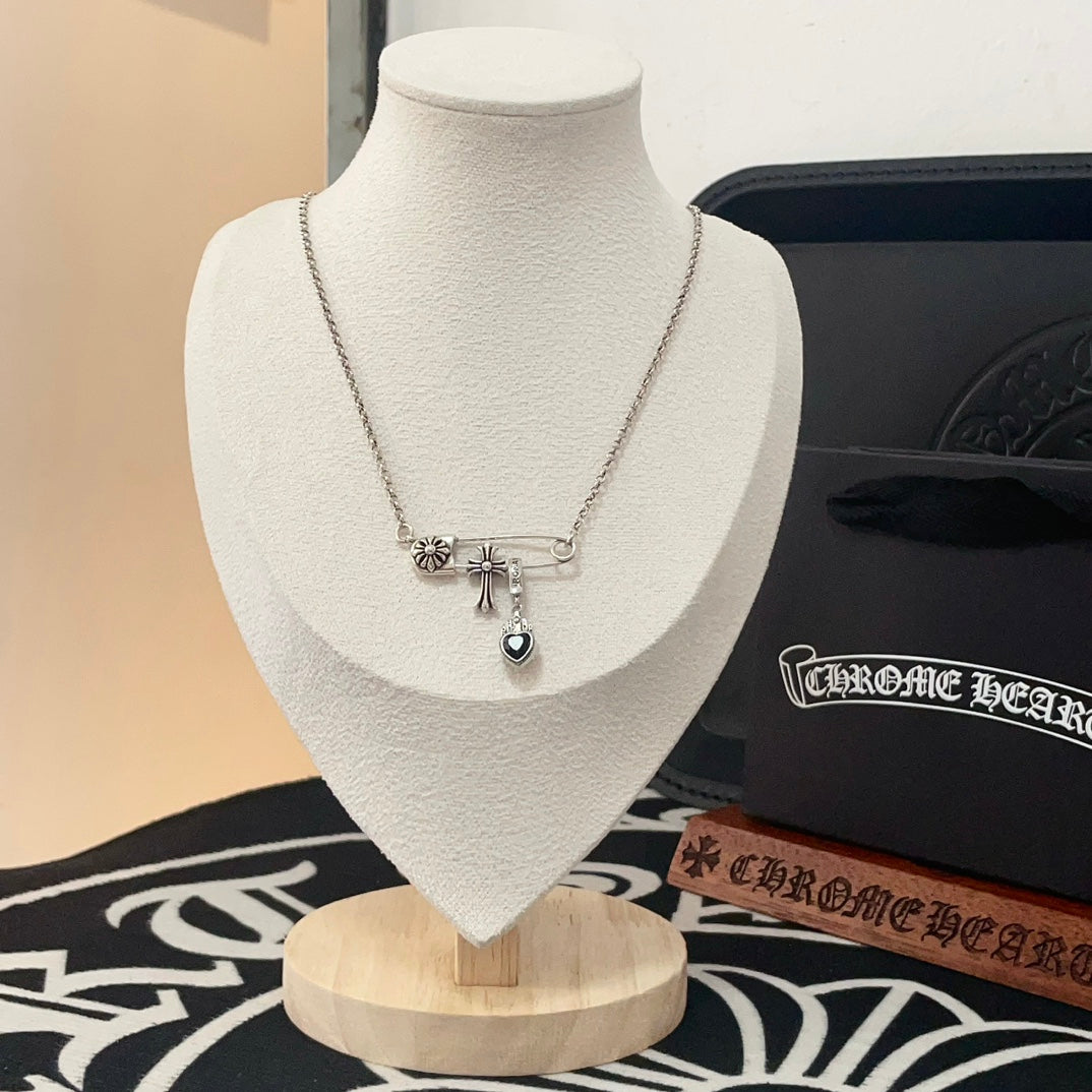 LuxluxHouse Best Quality Accessories Necklace Chrome Hearts