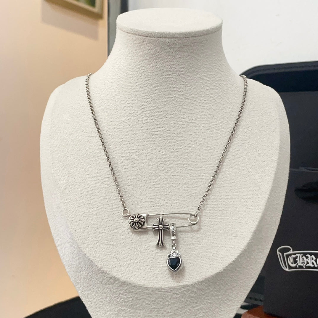 LuxluxHouse Best Quality Accessories Necklace Chrome Hearts