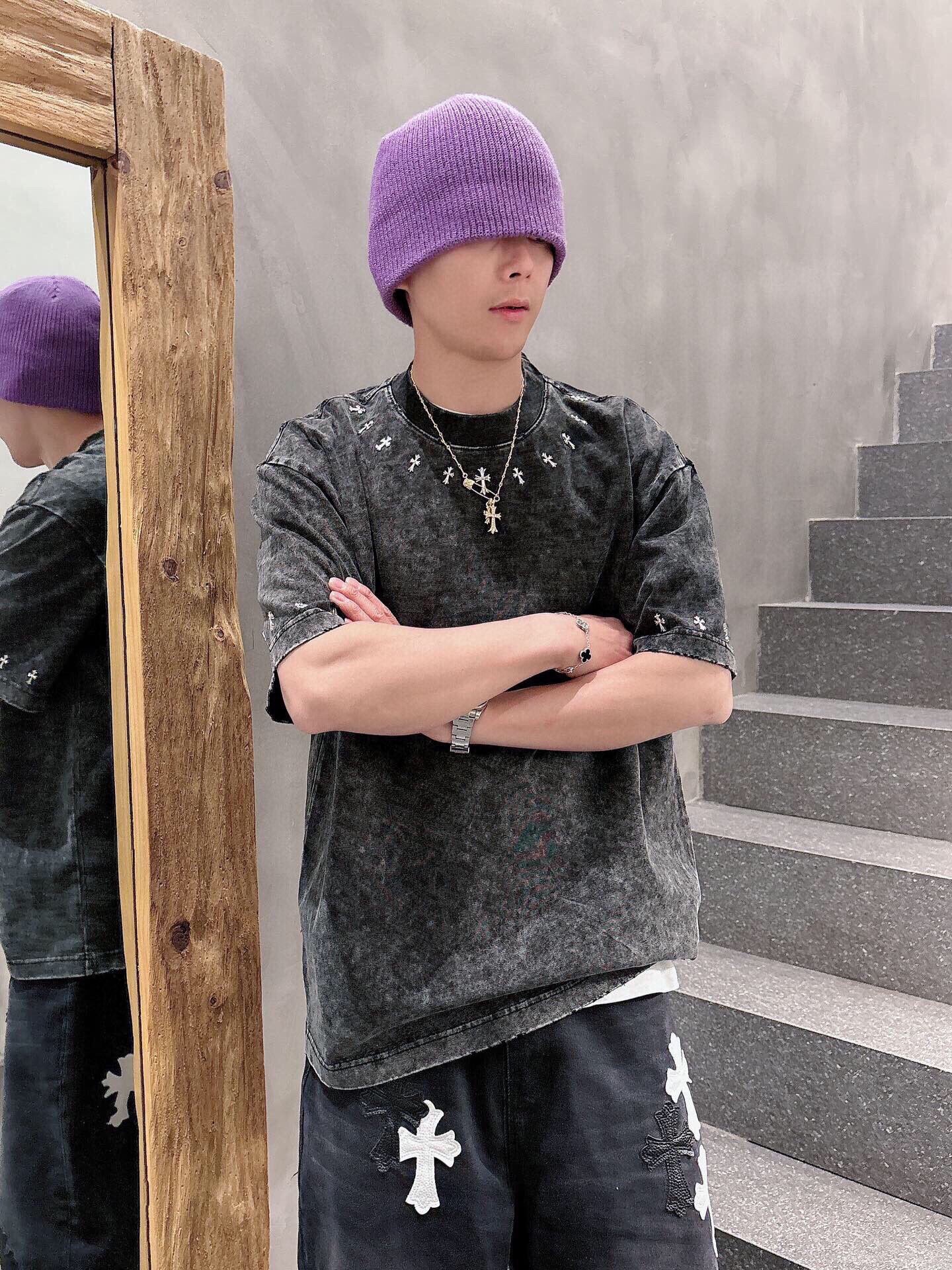 LuxluxHouse Best Quality Clothes Chrome Hearts T-shirt