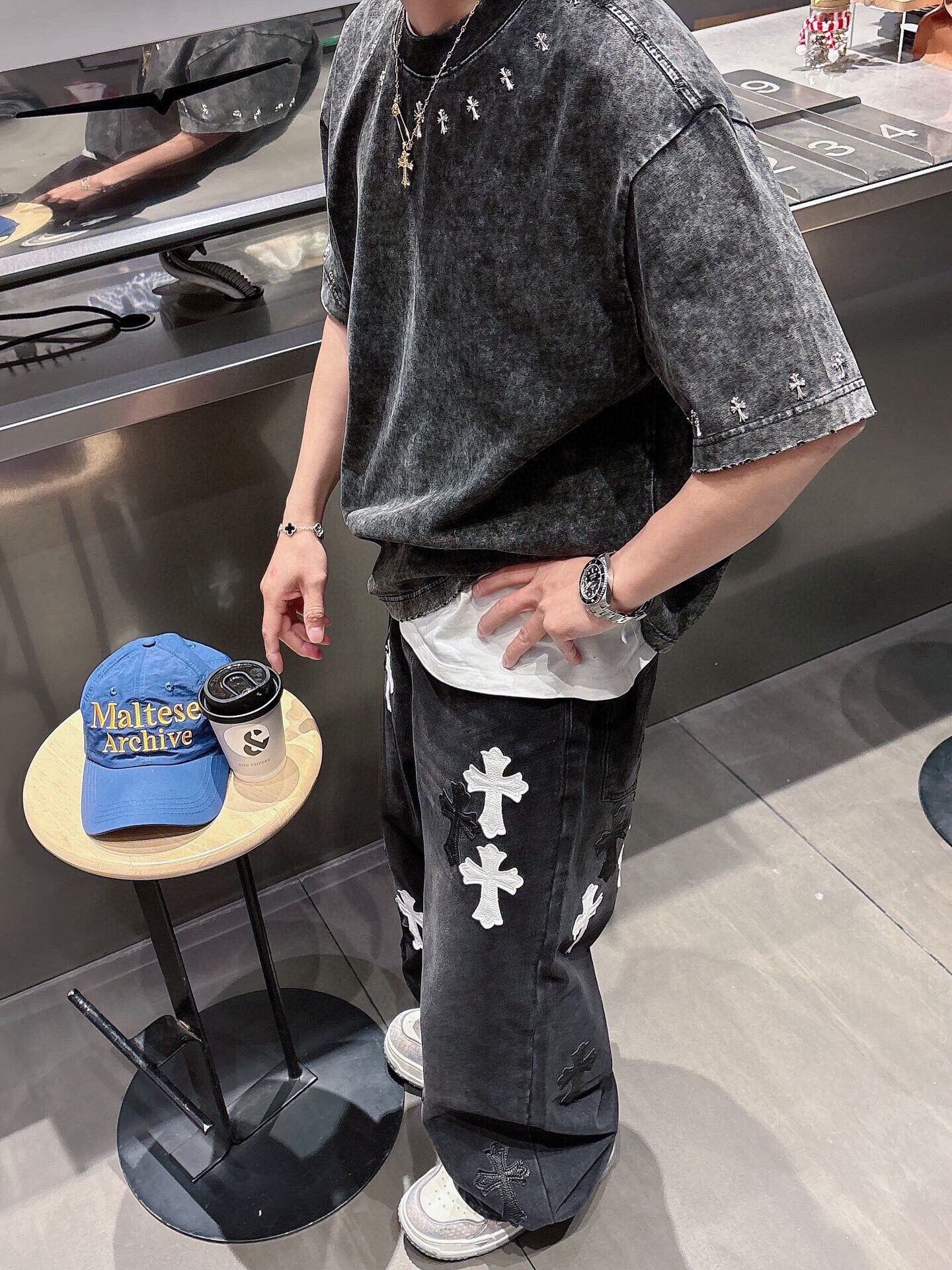 LuxluxHouse Best Quality Clothes Chrome Hearts T-shirt