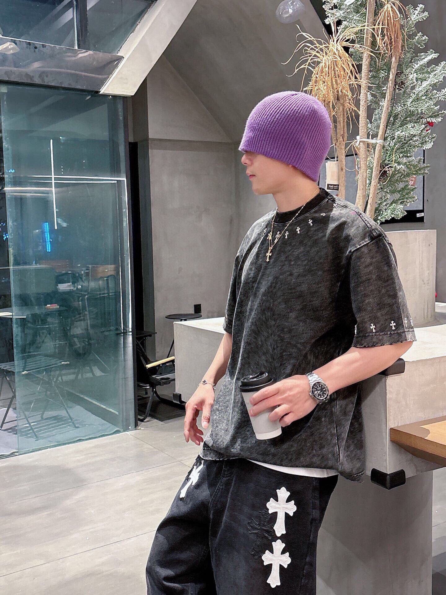 LuxluxHouse Best Quality Clothes Chrome Hearts T-shirt