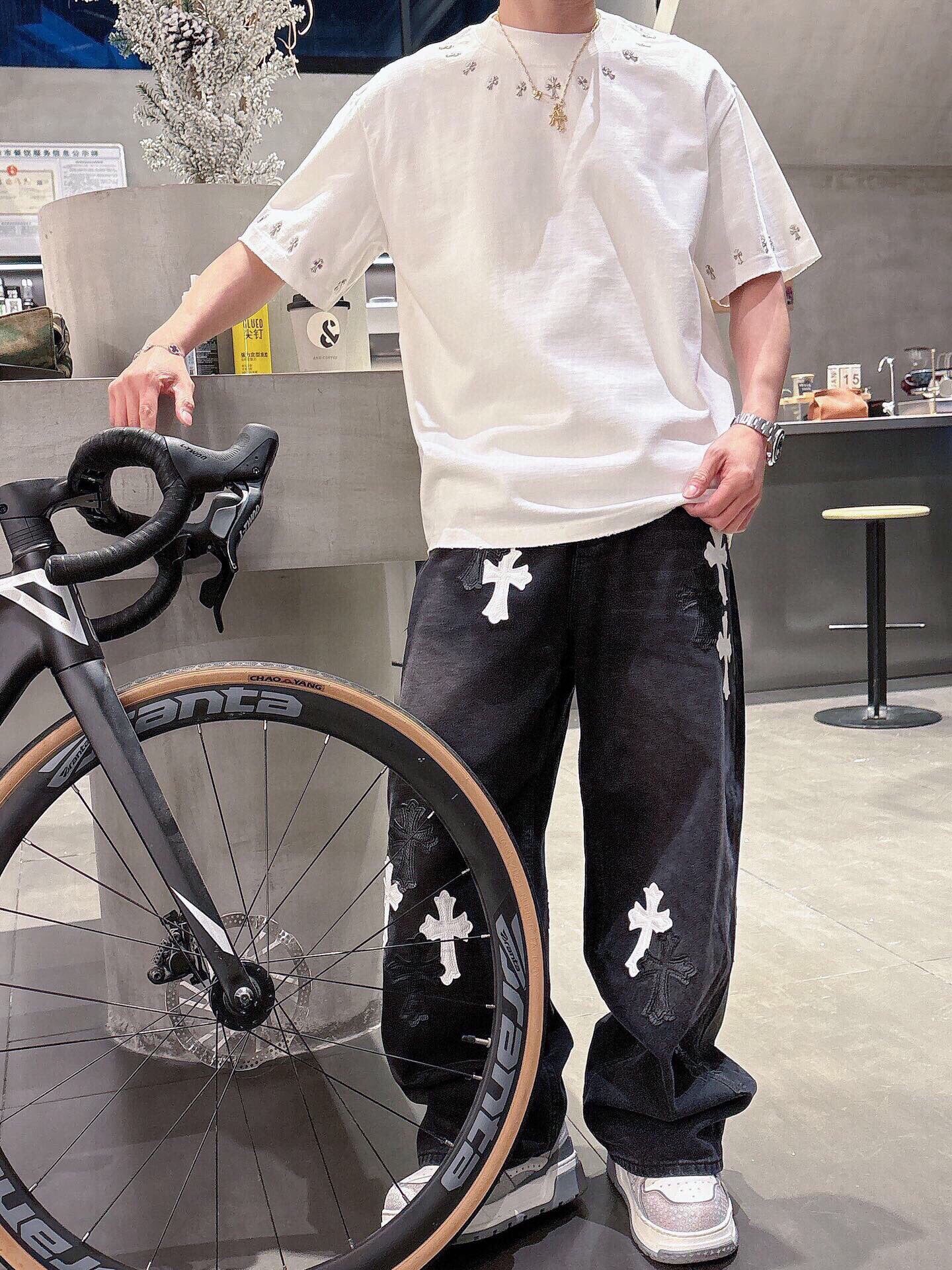 LuxluxHouse Best Quality Clothes Chrome Hearts T-shirt