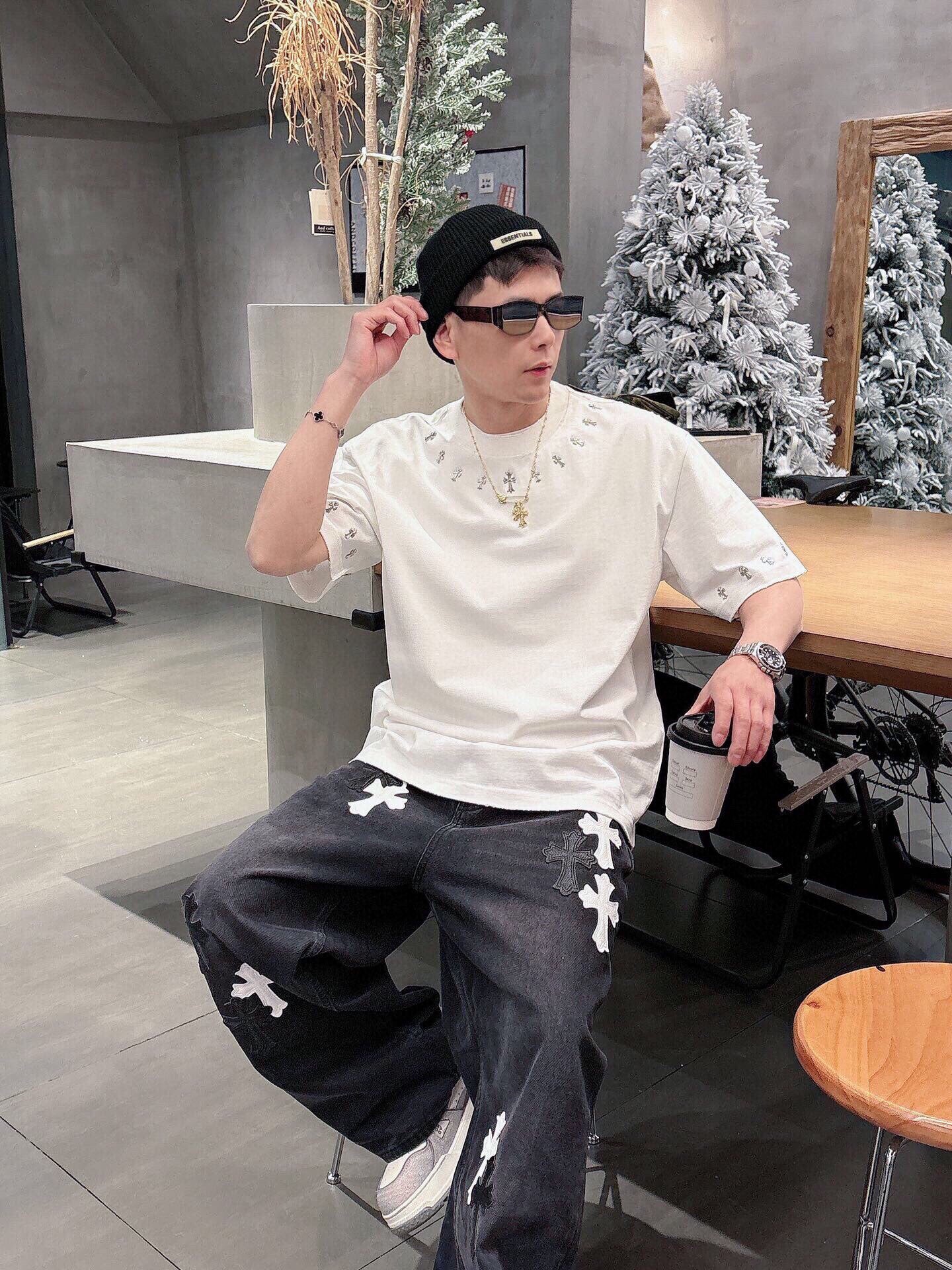 LuxluxHouse Best Quality Clothes Chrome Hearts T-shirt