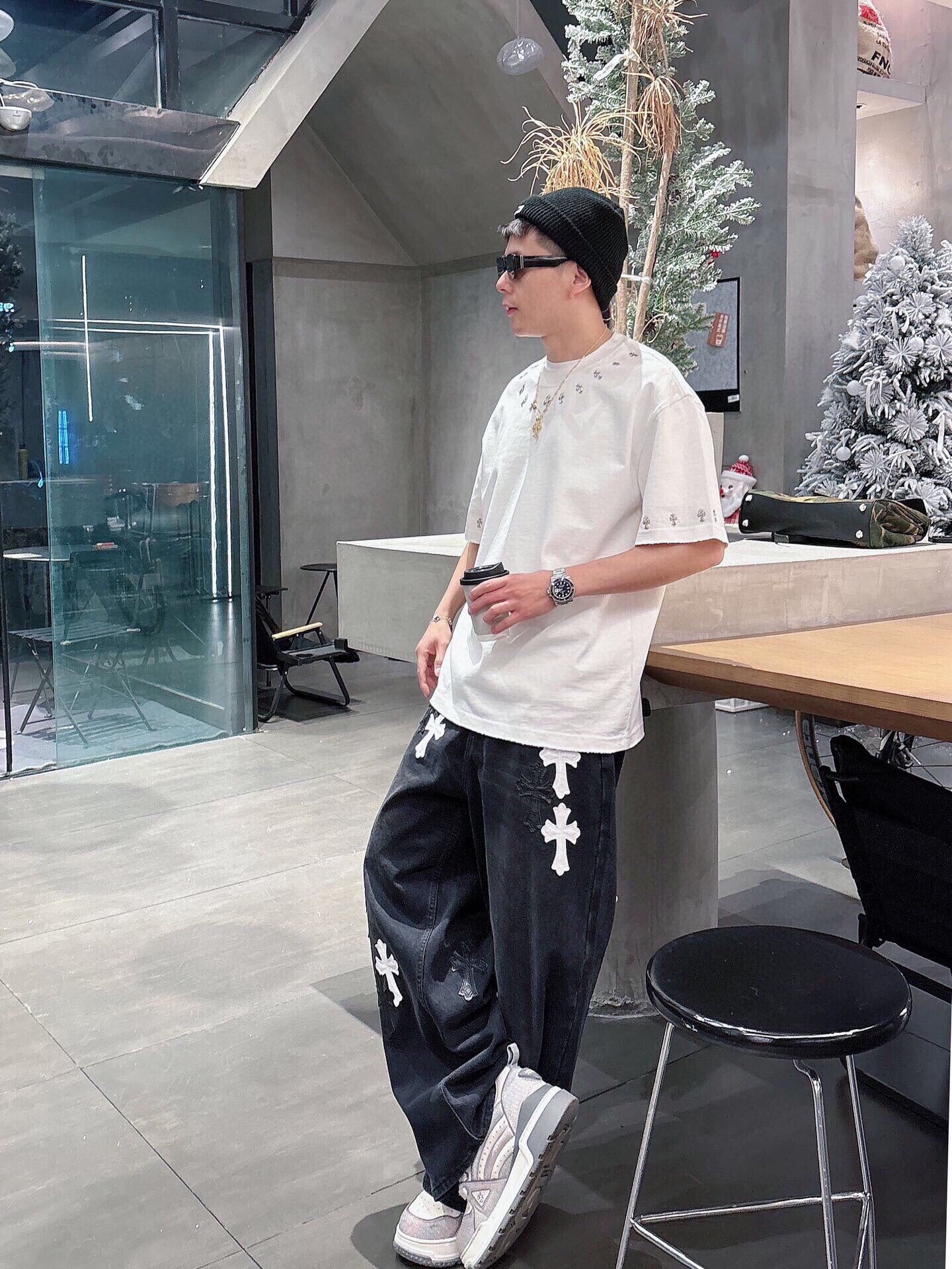 LuxluxHouse Best Quality Clothes Chrome Hearts T-shirt