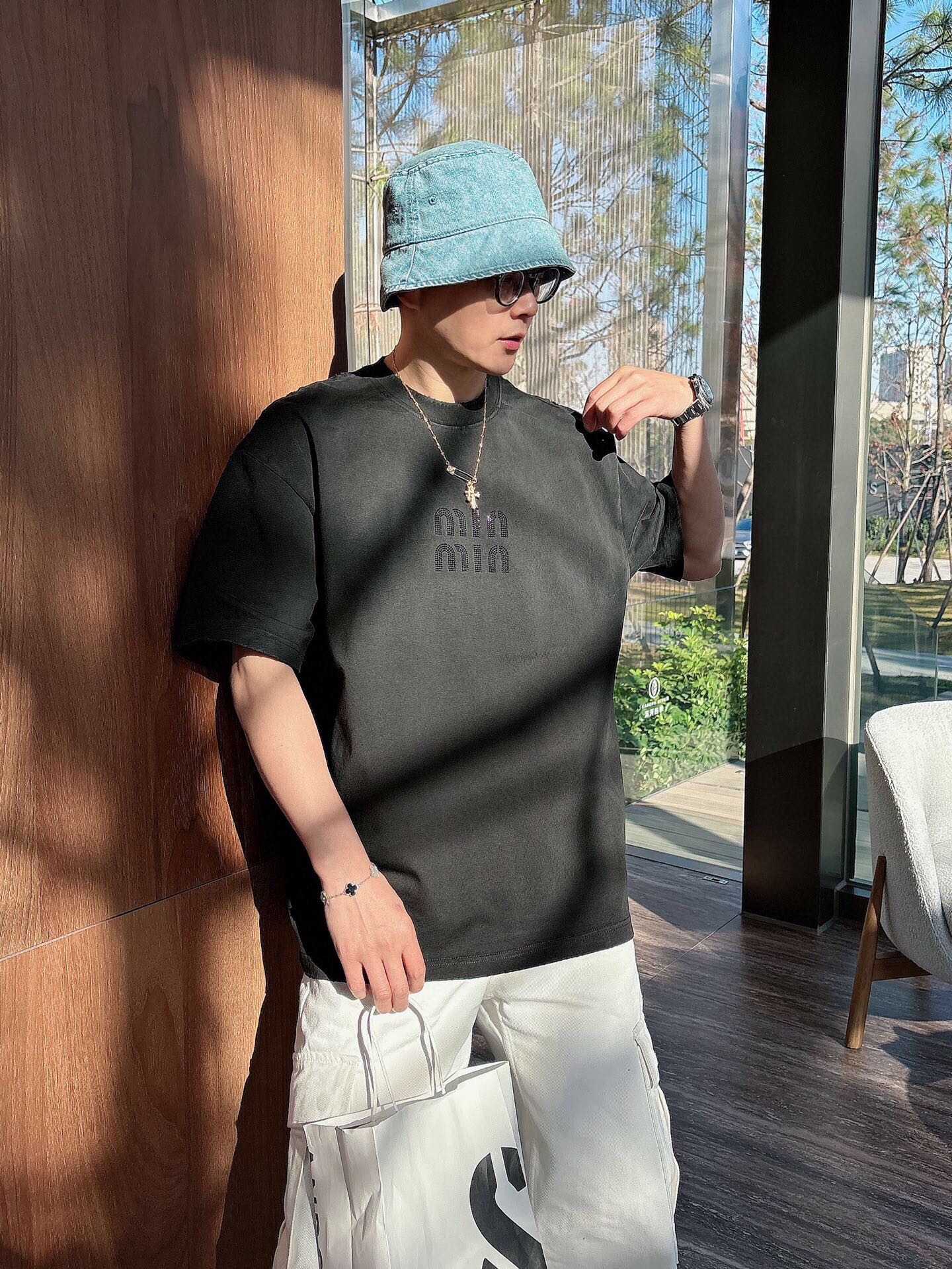 LuxluxHouse Best Quality Clothes Miu Miu T-shirt