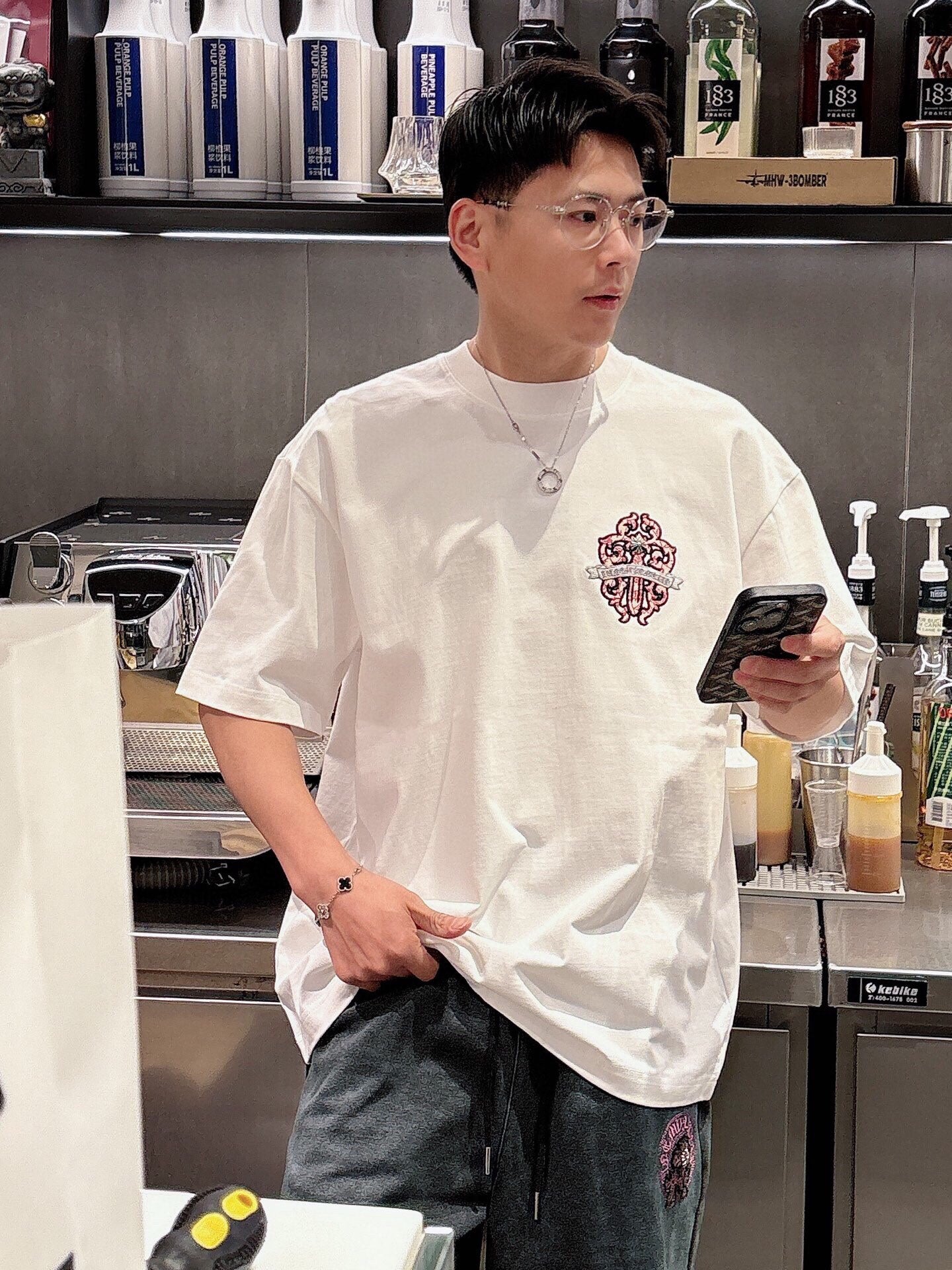 LuxluxHouse Best Quality Clothes Chrome Hearts T-shirt