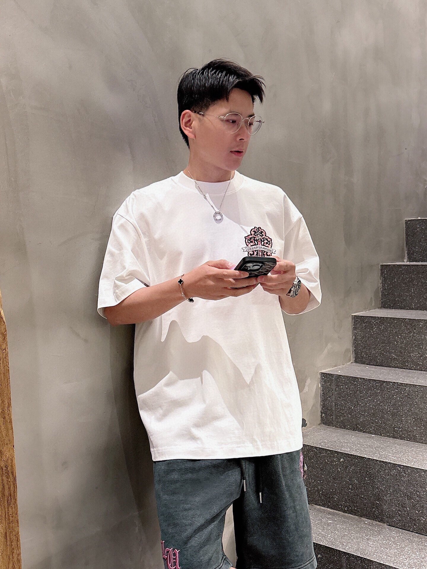 LuxluxHouse Best Quality Clothes Chrome Hearts T-shirt