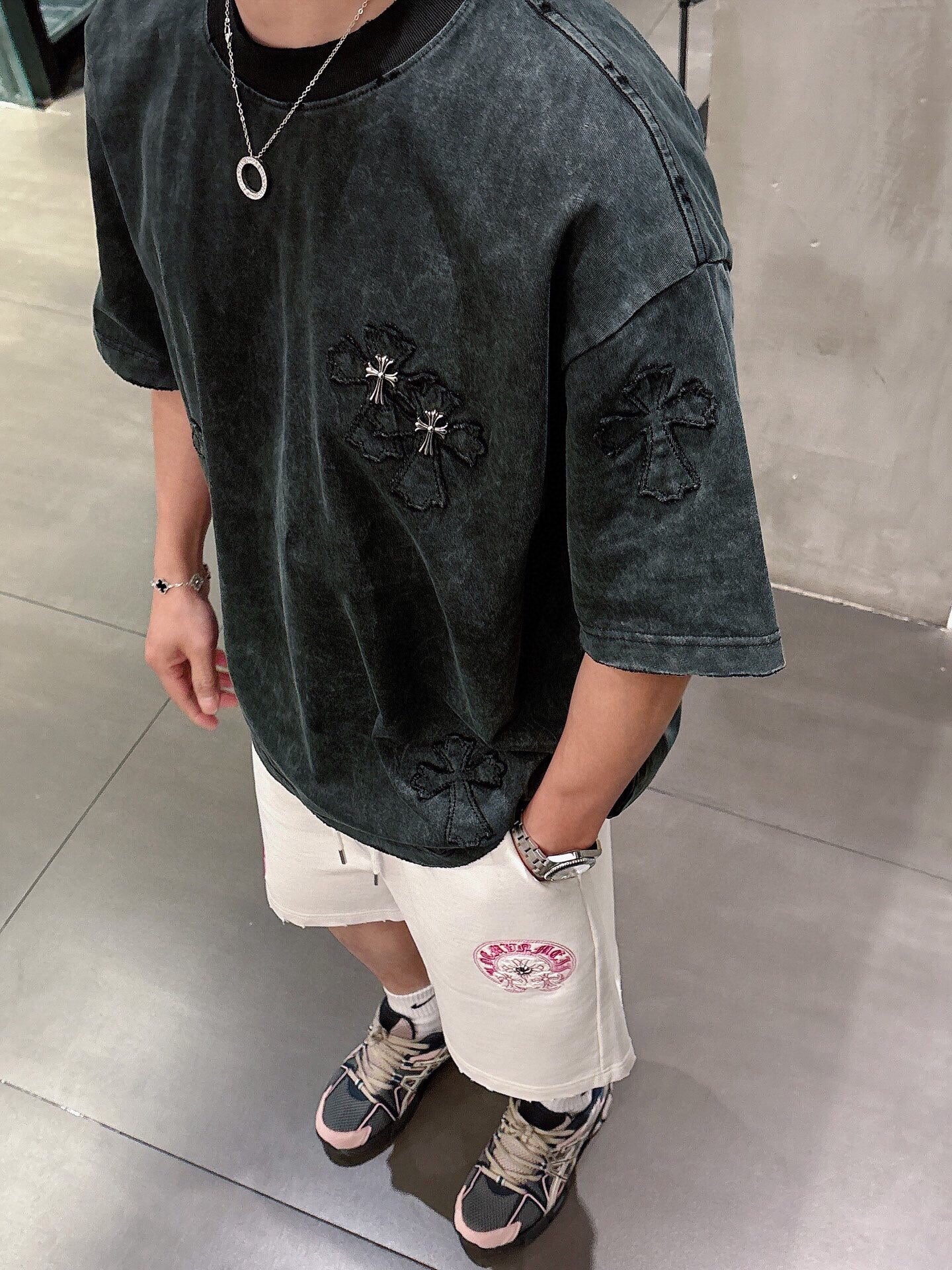 LuxluxHouse Best Quality Clothes Pants Chrome Hearts T-shirt