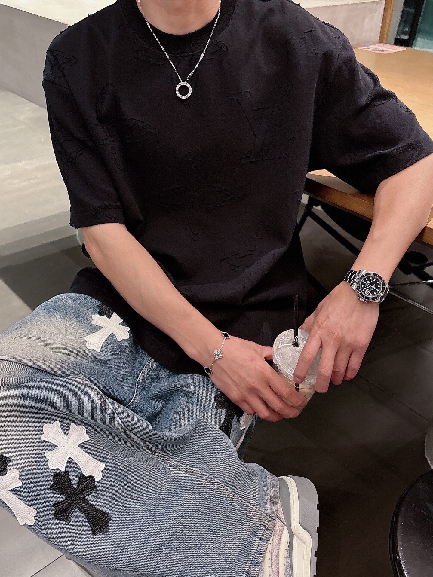 LuxluxHouse Best Quality Clothes T-shirt Louis Vuitton