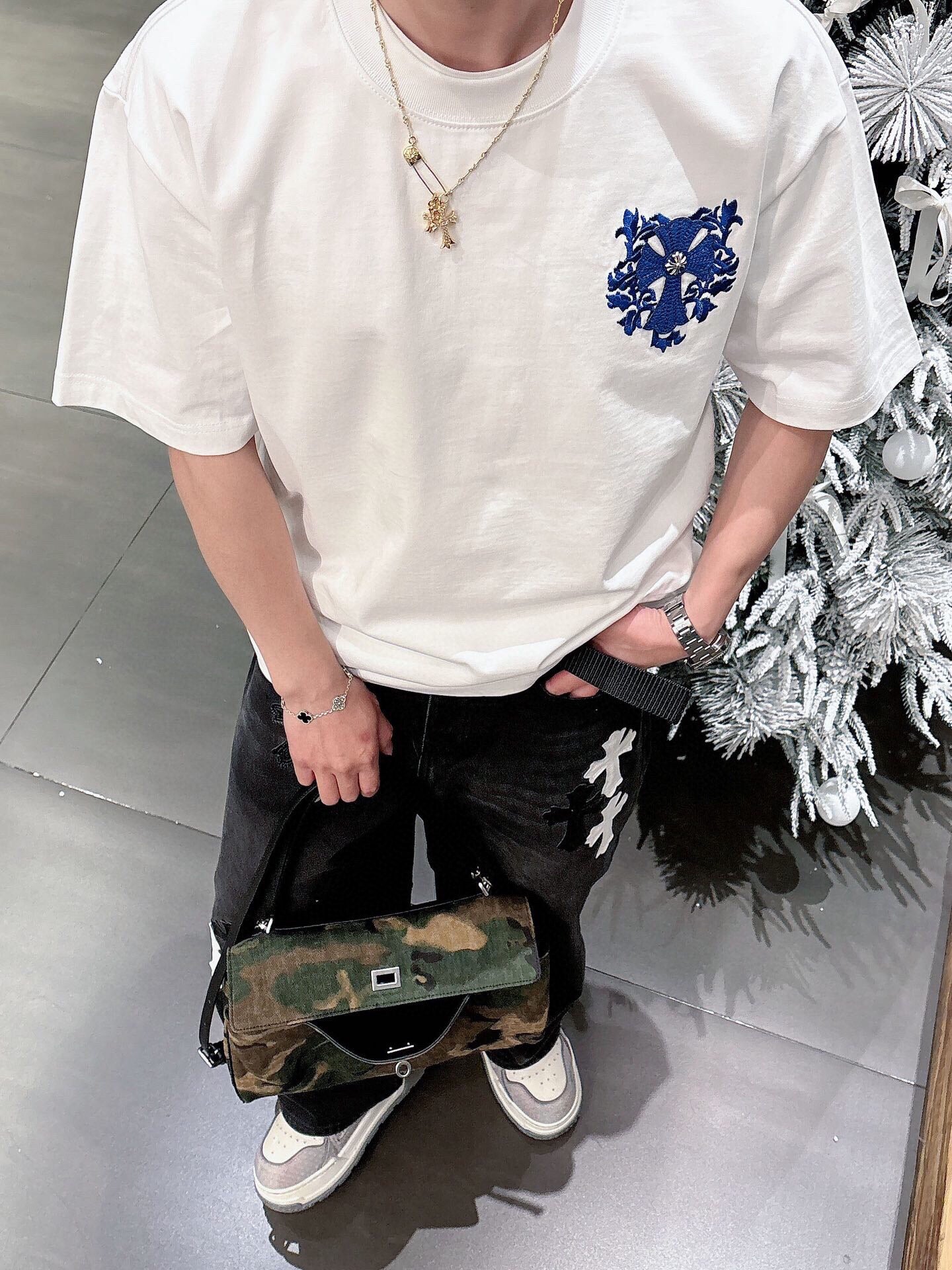 LuxluxHouse Best Quality Clothes Chrome Hearts T-shirt