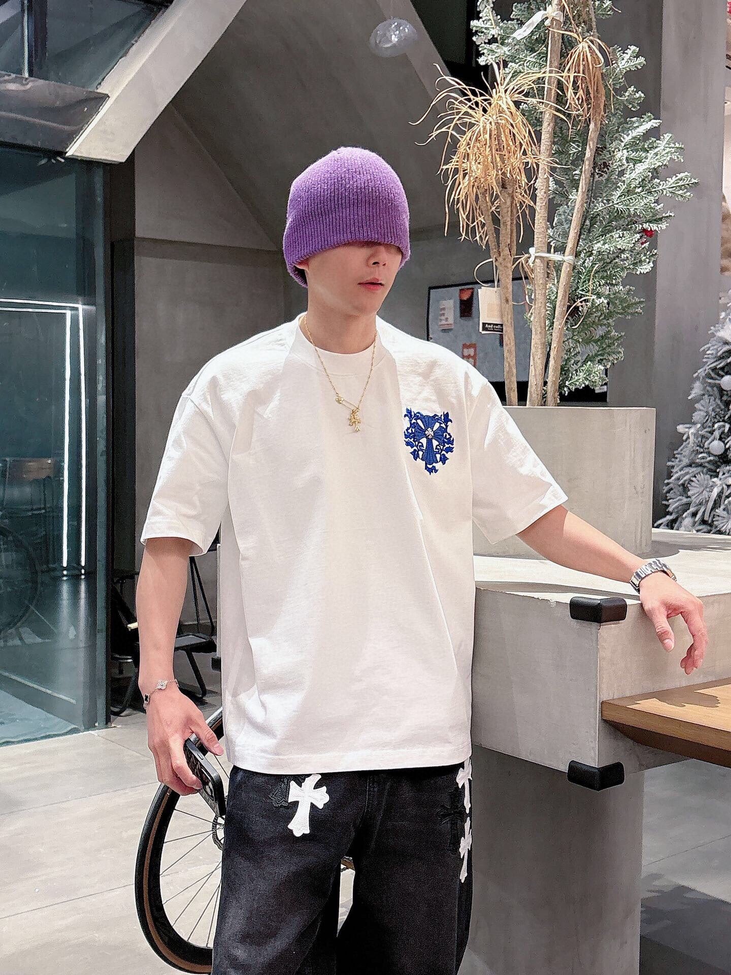 LuxluxHouse Best Quality Clothes Chrome Hearts T-shirt