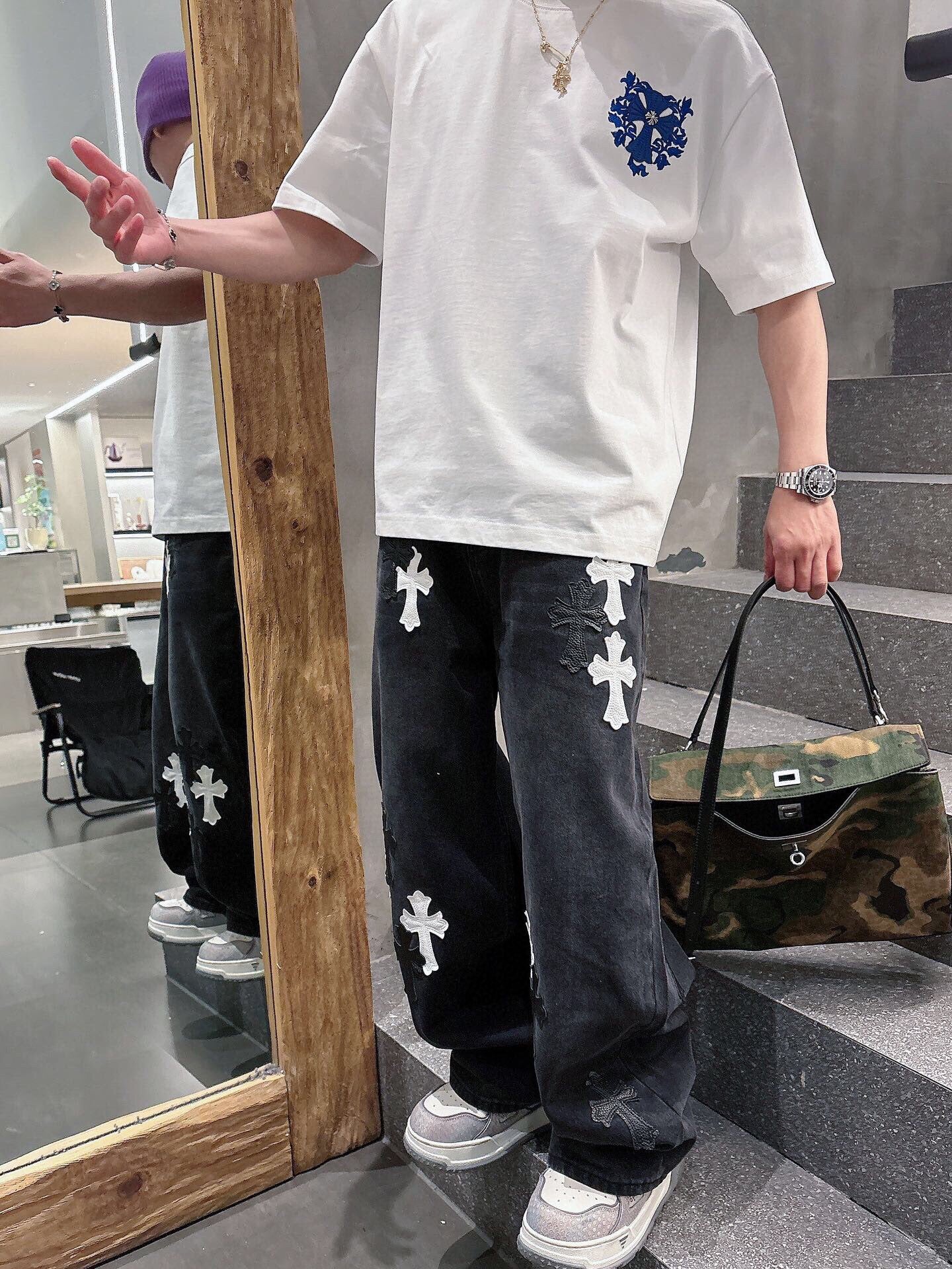 LuxluxHouse Best Quality Clothes Chrome Hearts T-shirt