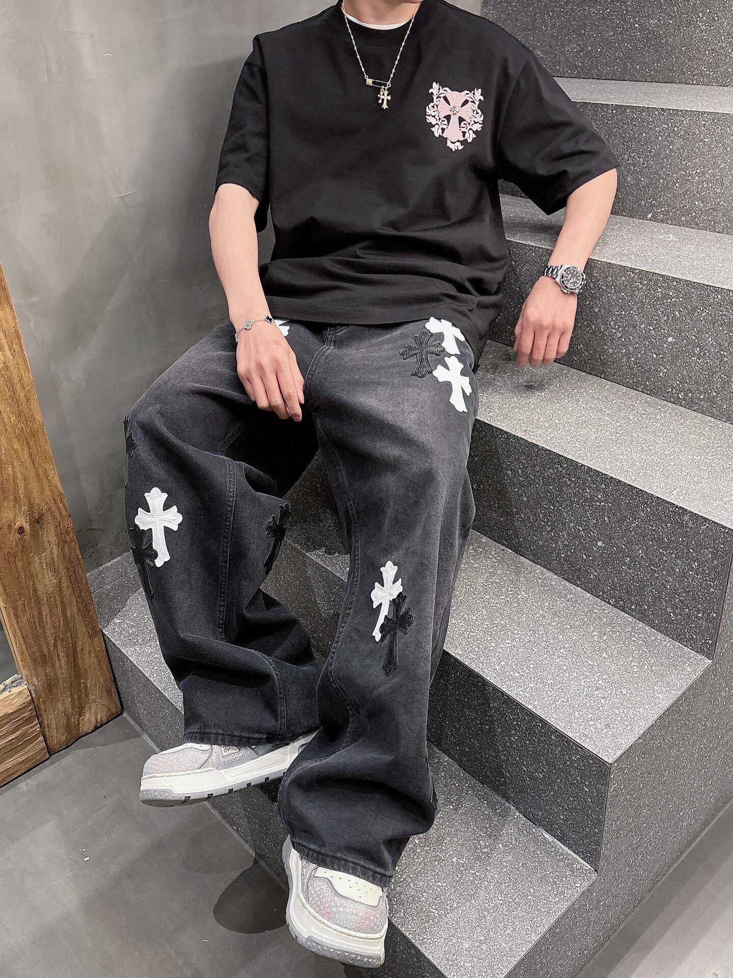 LuxluxHouse Best Quality Clothes Chrome Hearts T-shirt