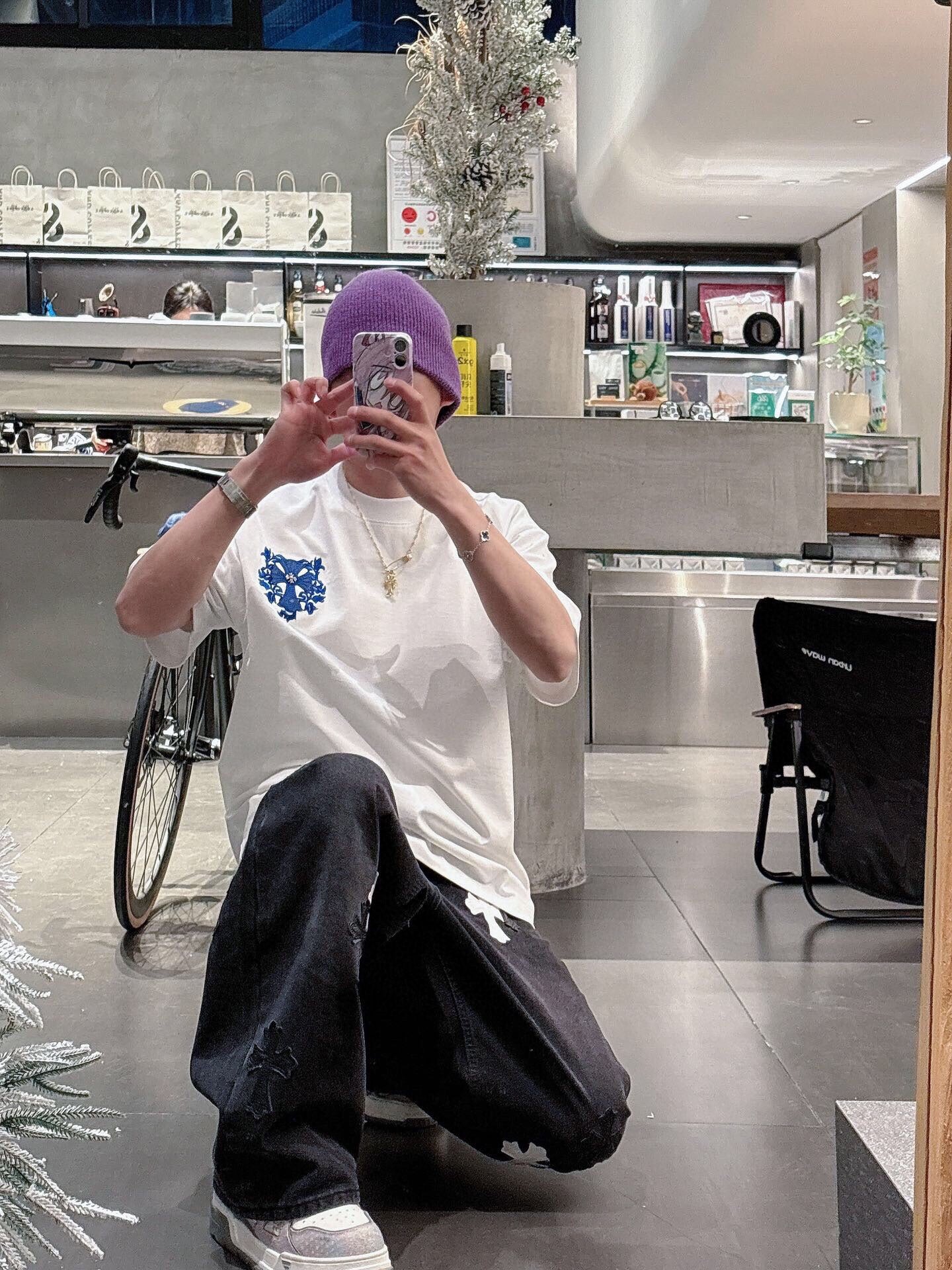 LuxluxHouse Best Quality Clothes Chrome Hearts T-shirt