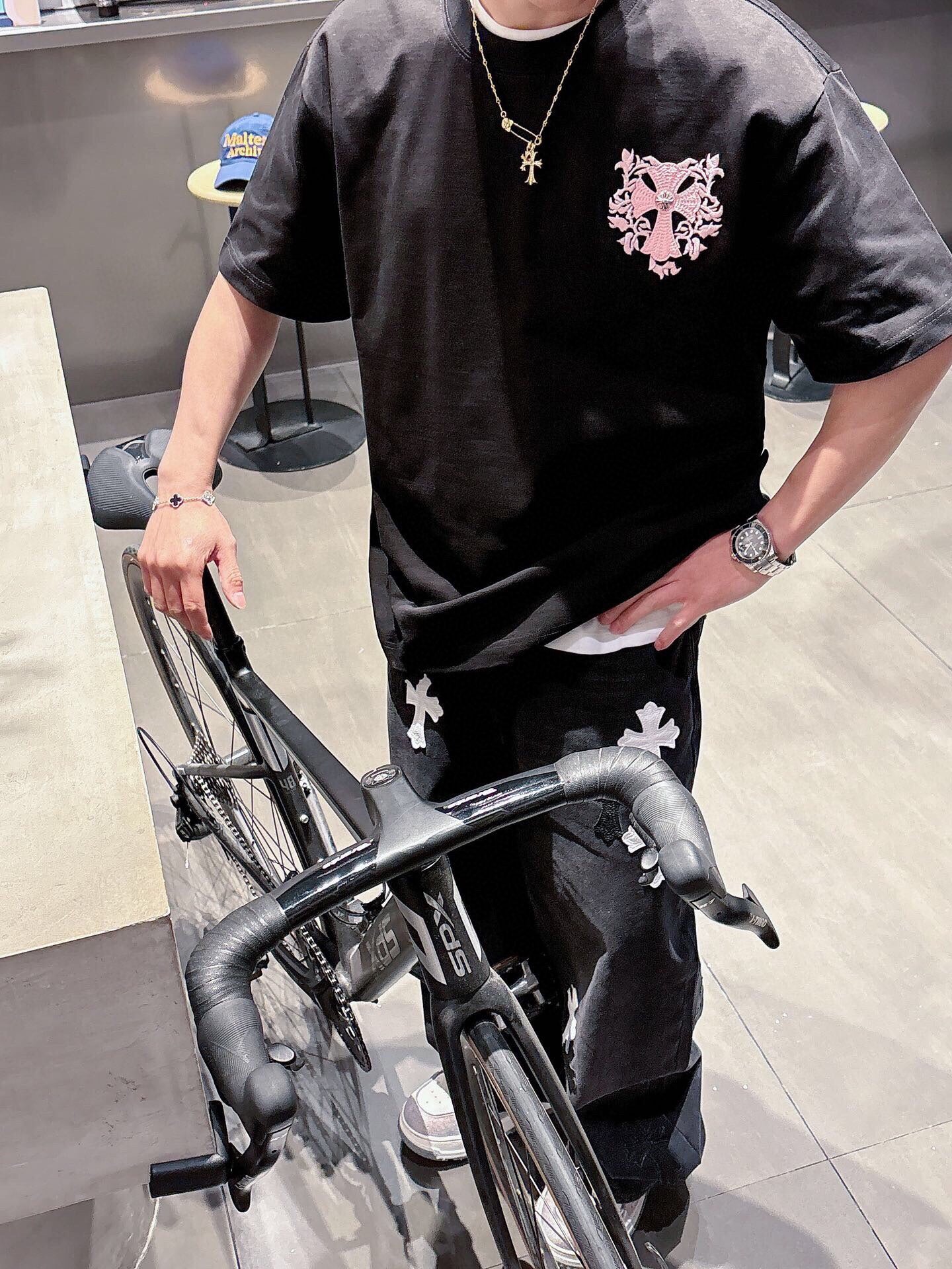 LuxluxHouse Best Quality Clothes Chrome Hearts T-shirt