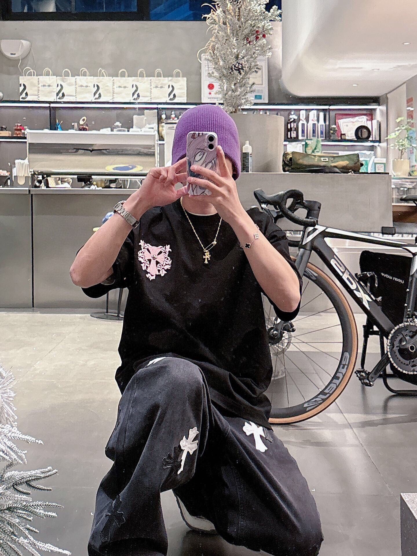 LuxluxHouse Best Quality Clothes Chrome Hearts T-shirt