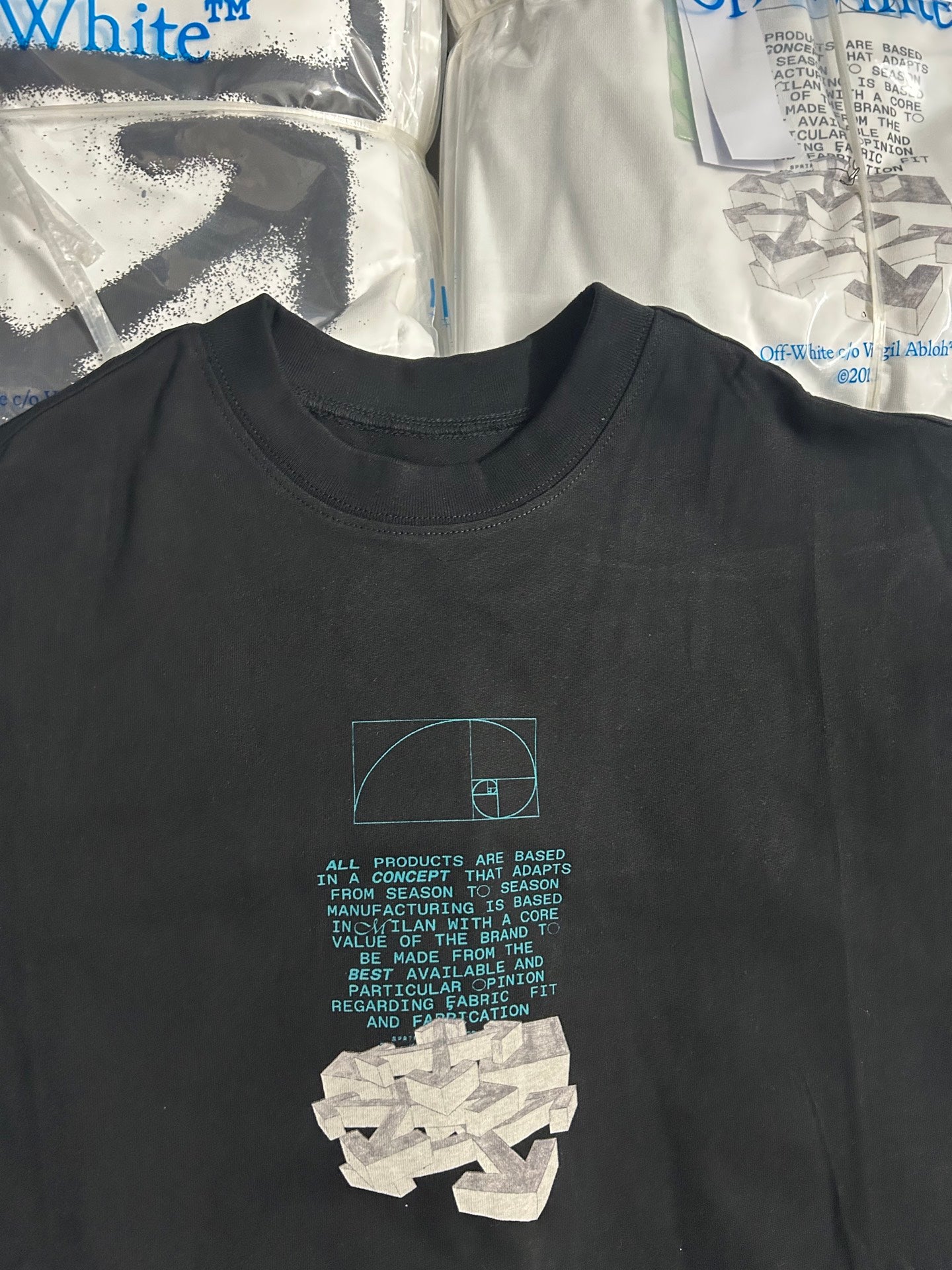 LuxluxHouse Best Quality Clothes Off White T-shirt