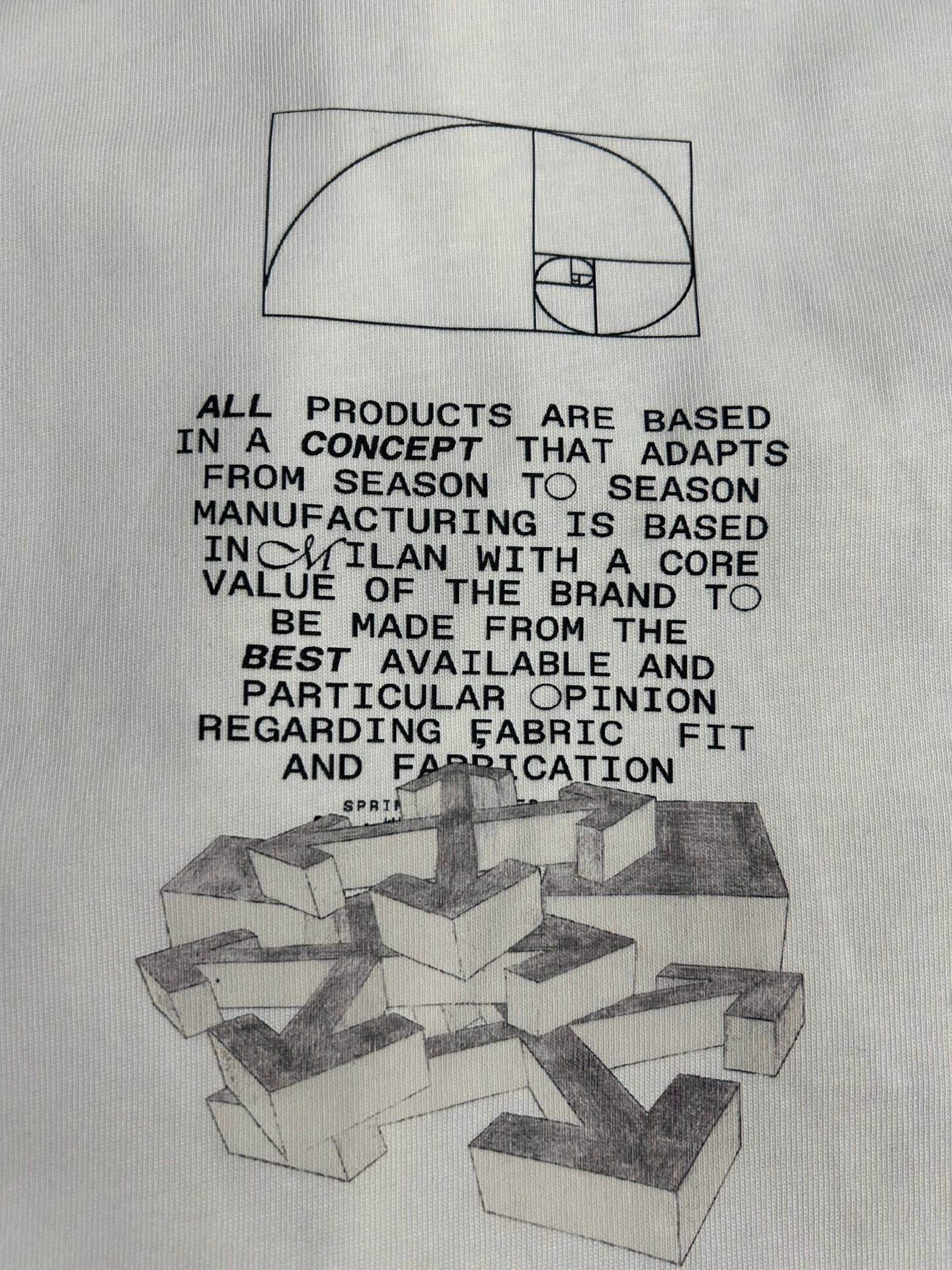 LuxluxHouse Best Quality Clothes Off White T-shirt