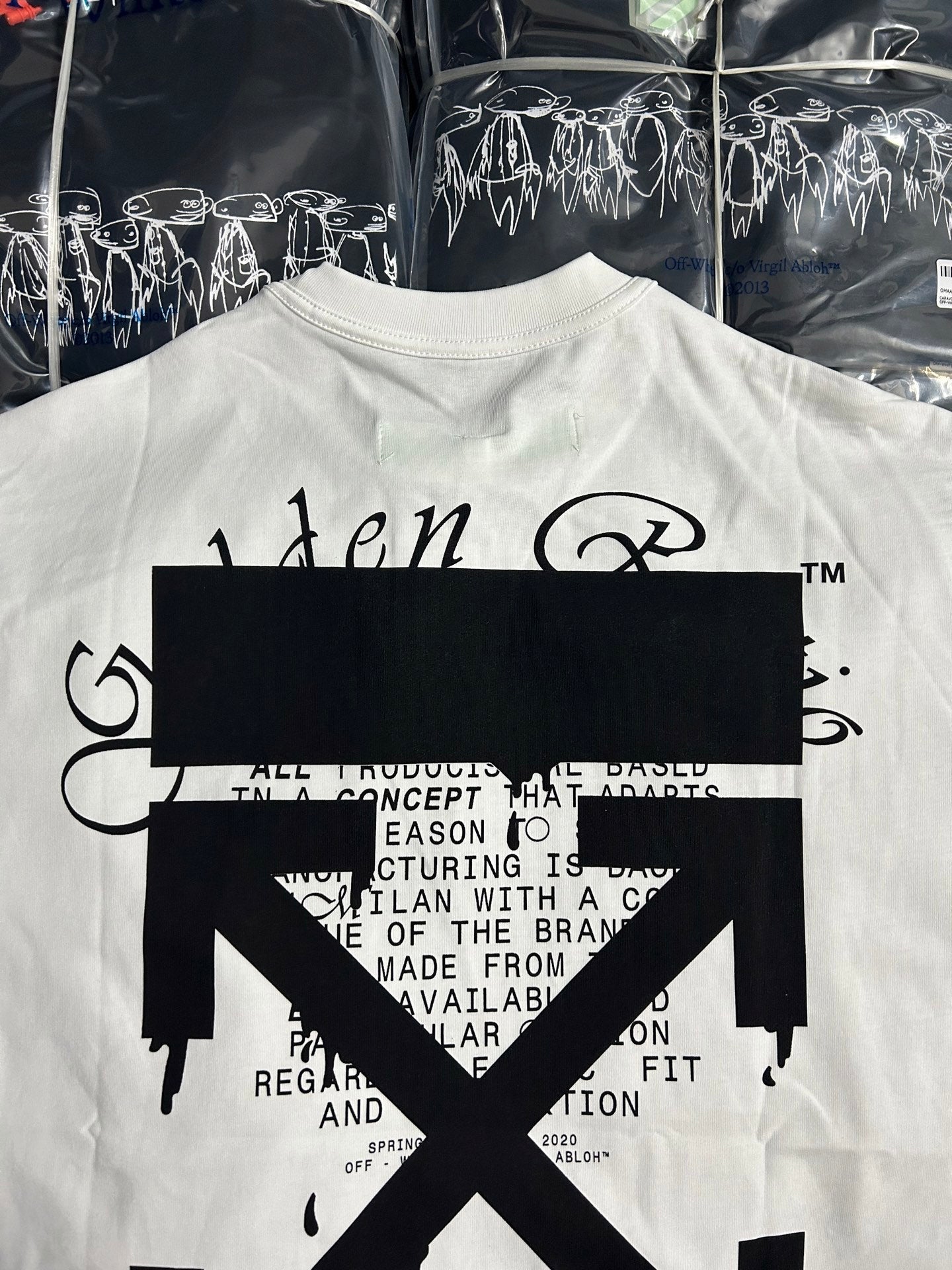 LuxluxHouse Best Quality Clothes Off White T-shirt
