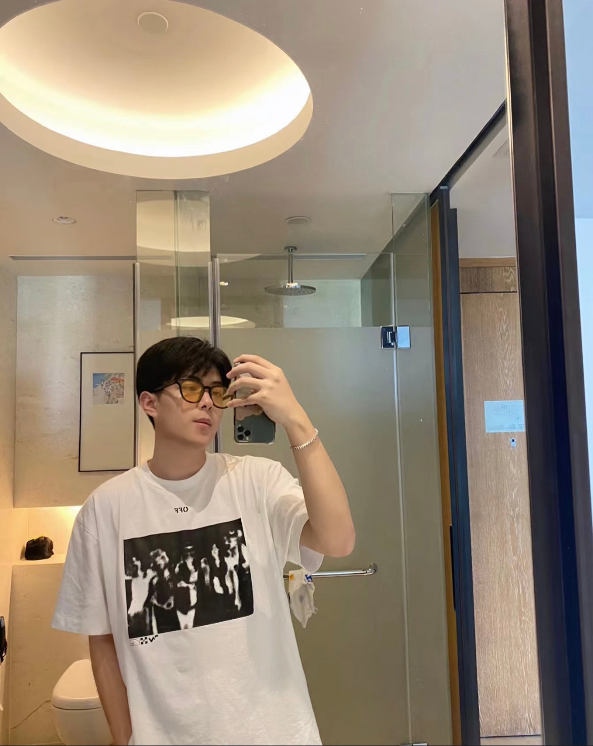 LuxluxHouse Best Quality Clothes Off White T-shirt