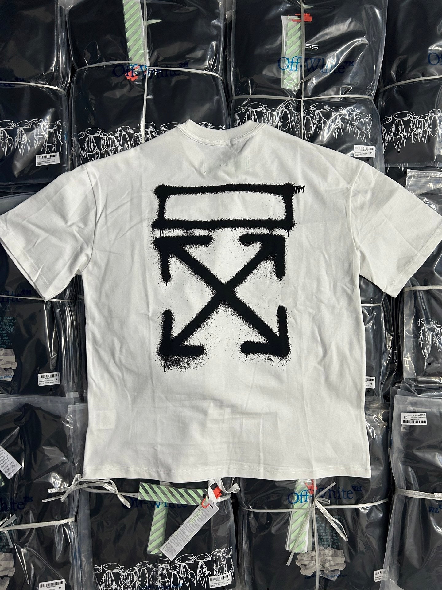 LuxluxHouse Best Quality Clothes Off White T-shirt