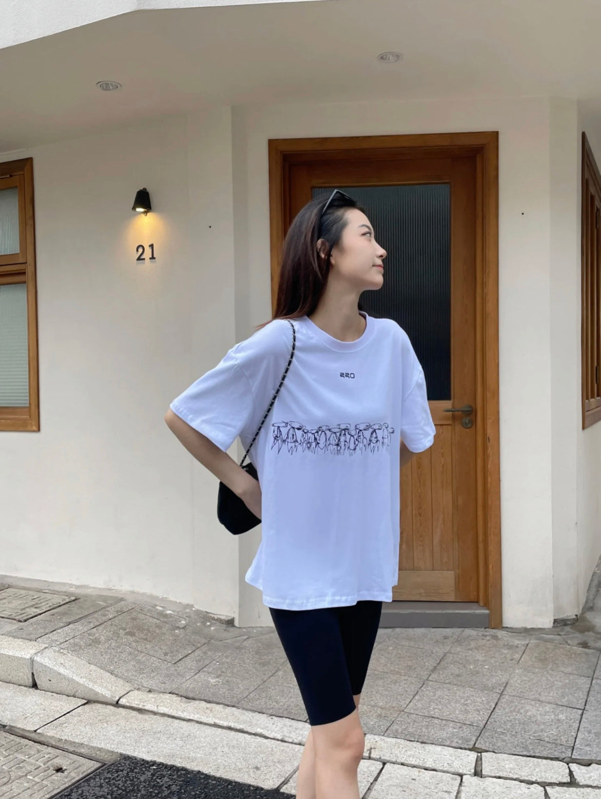 LuxluxHouse Best Quality Clothes Off White T-shirt