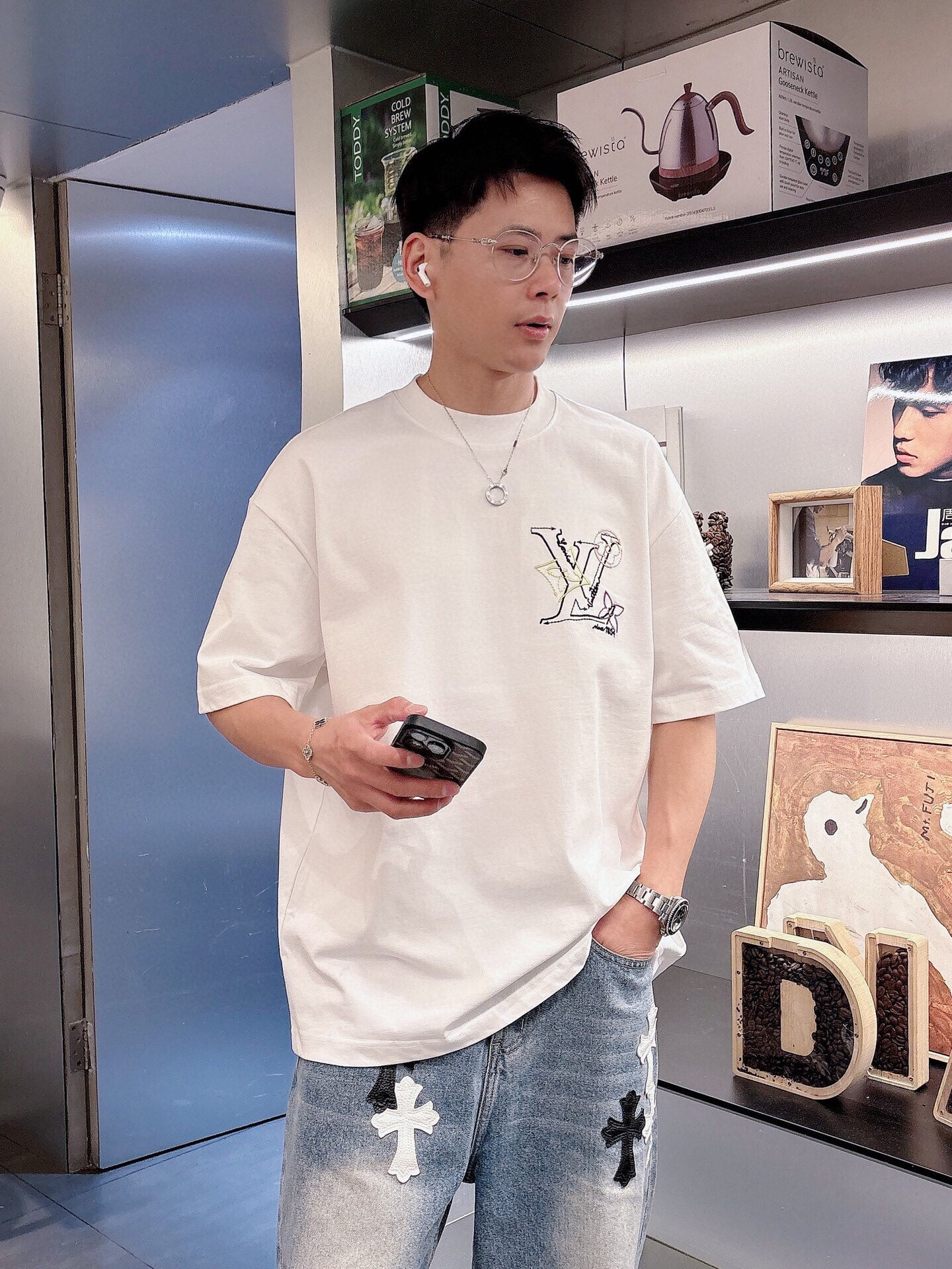 LuxluxHouse Best Quality Clothes T-shirt Louis Vuitton