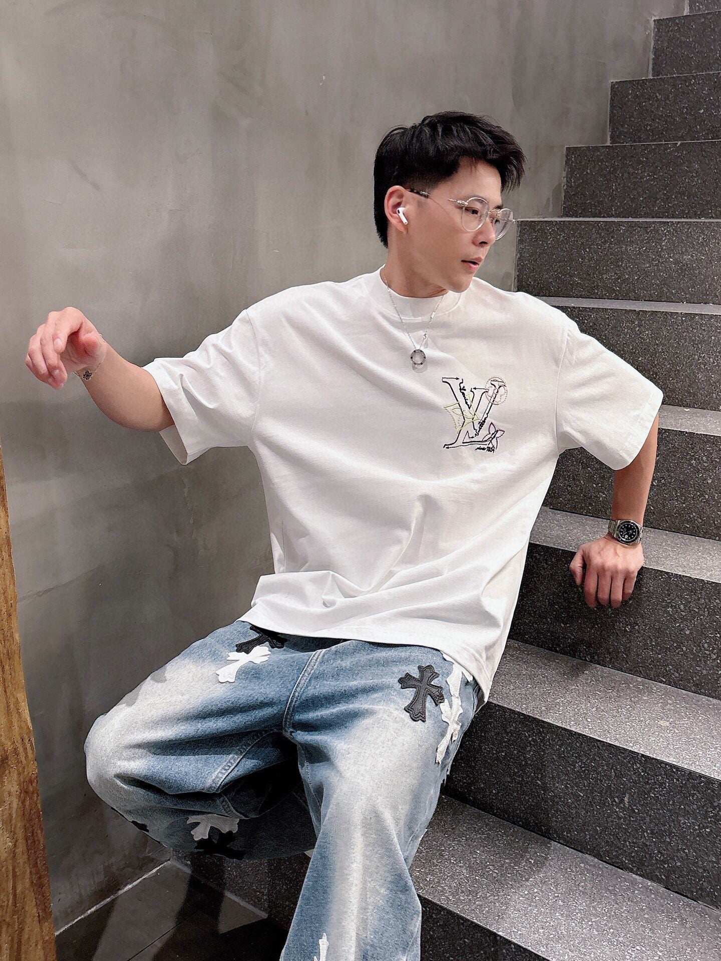 LuxluxHouse Best Quality Clothes T-shirt Louis Vuitton