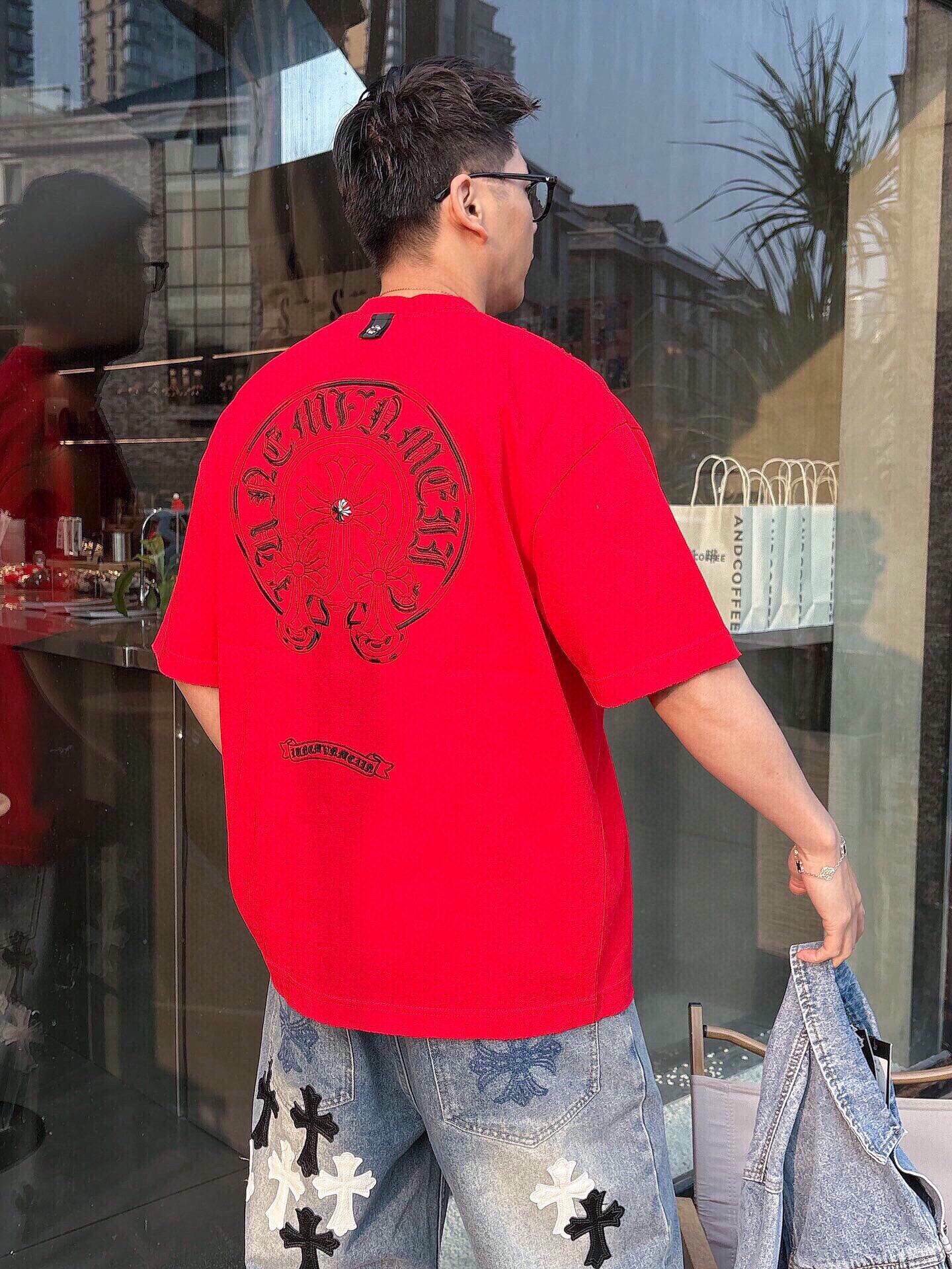 LuxluxHouse Best Quality Clothes Chrome Hearts T-shirt