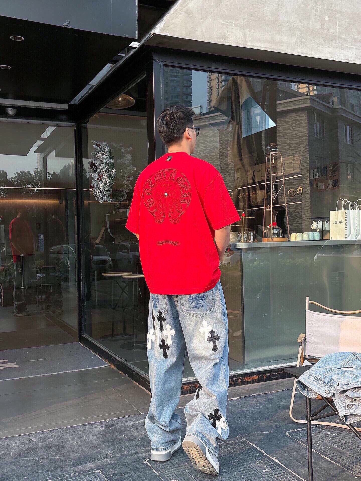 LuxluxHouse Best Quality Clothes Chrome Hearts T-shirt