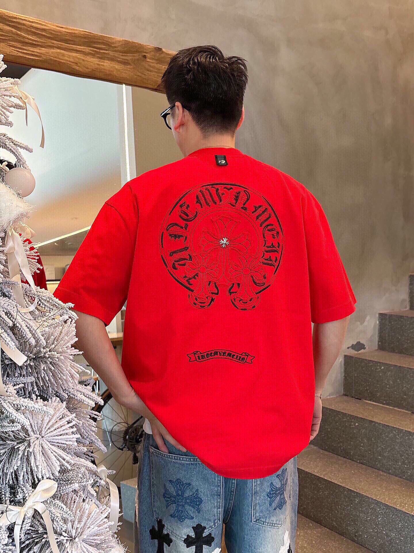 LuxluxHouse Best Quality Clothes Chrome Hearts T-shirt