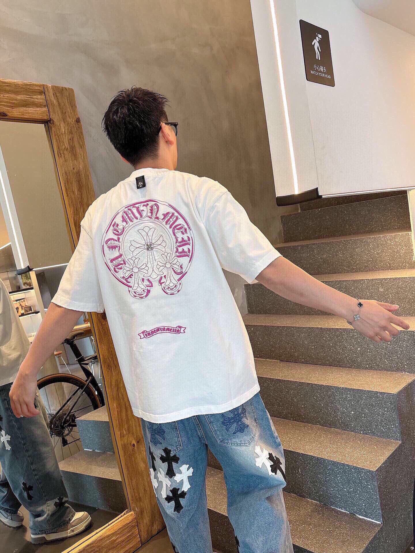 LuxluxHouse Best Quality Clothes Chrome Hearts T-shirt