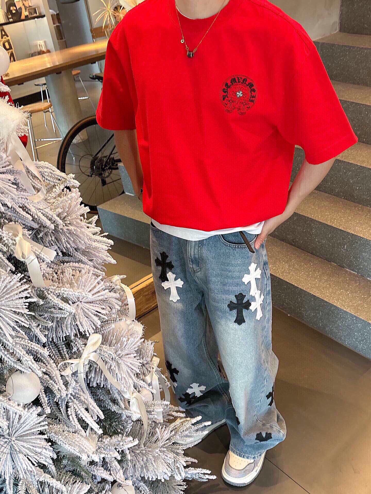 LuxluxHouse Best Quality Clothes Chrome Hearts T-shirt