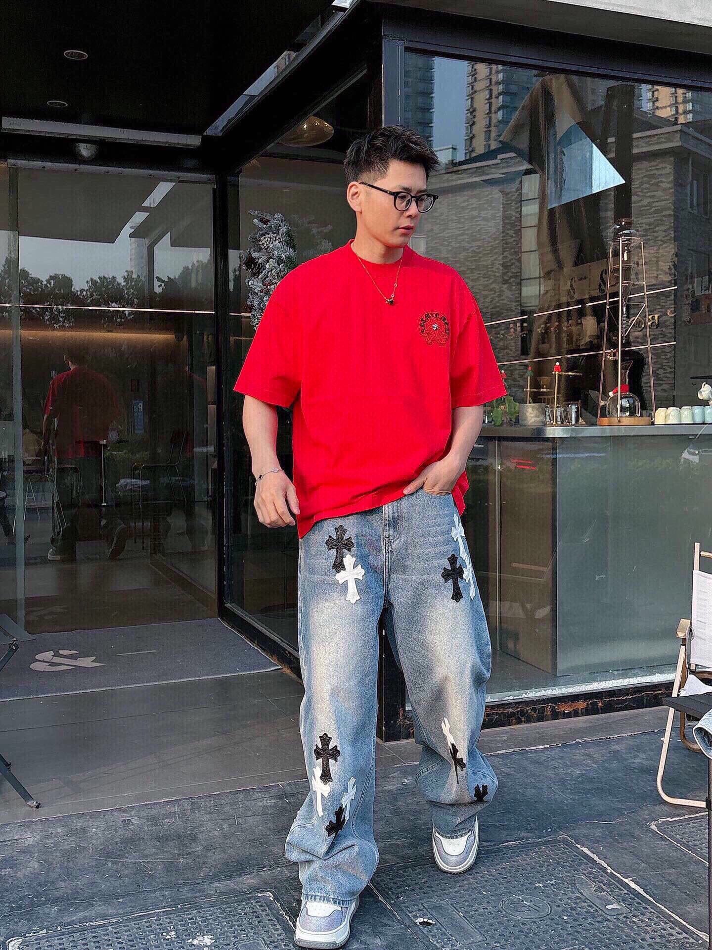 LuxluxHouse Best Quality Clothes Chrome Hearts T-shirt