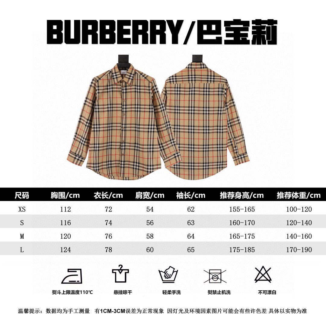 LuxluxHouse Best Quality Clothes Shirts&Polo Burberry