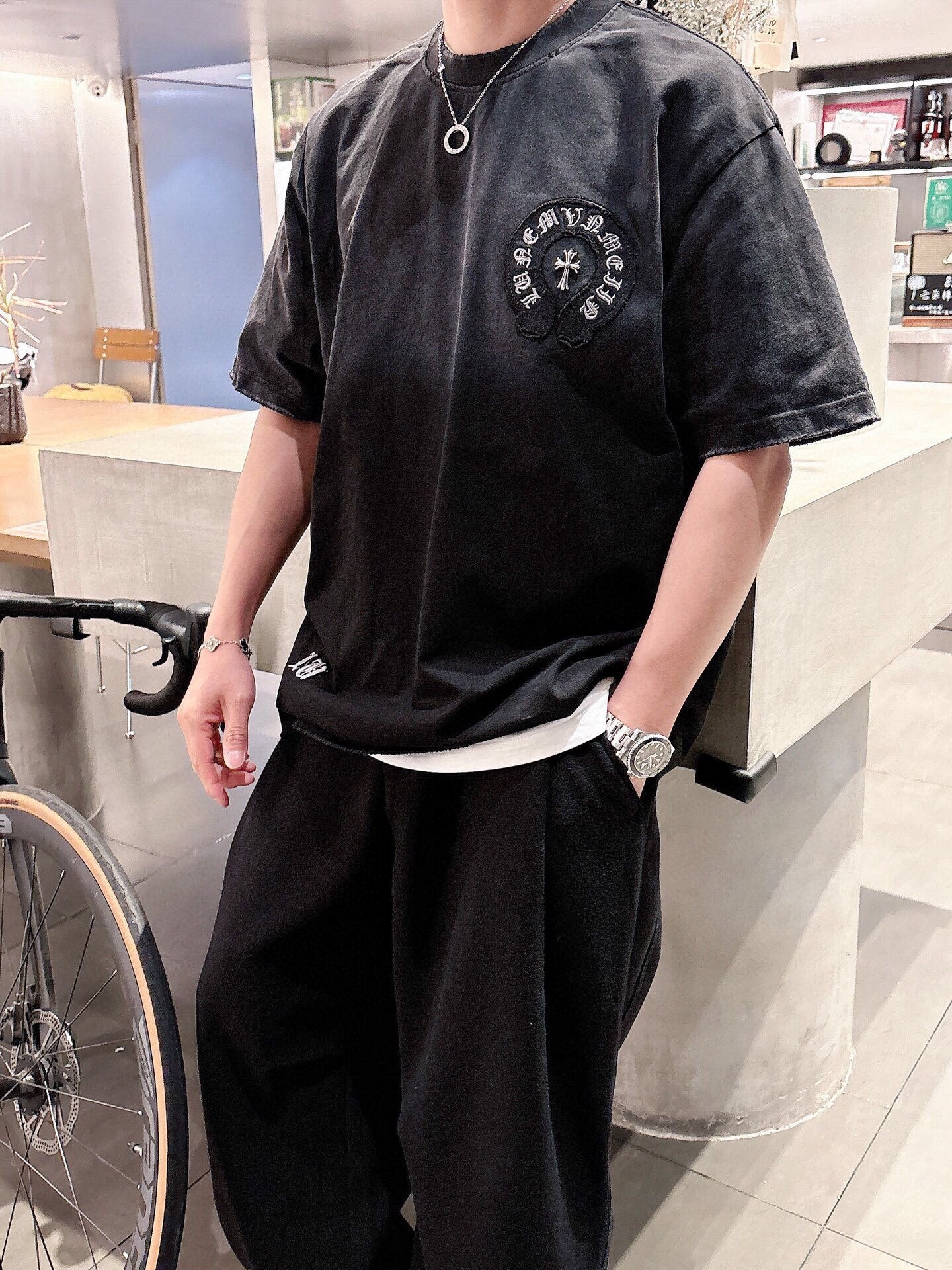 LuxluxHouse Best Quality Clothes Chrome Hearts T-shirt