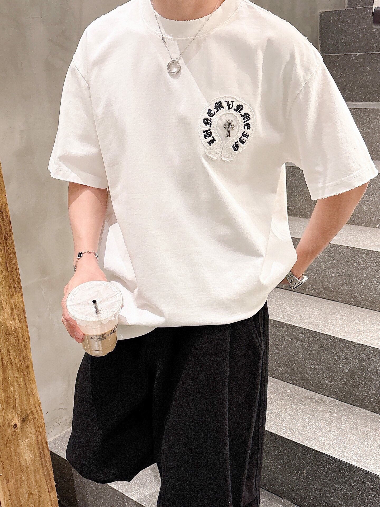 LuxluxHouse Best Quality Clothes Chrome Hearts T-shirt