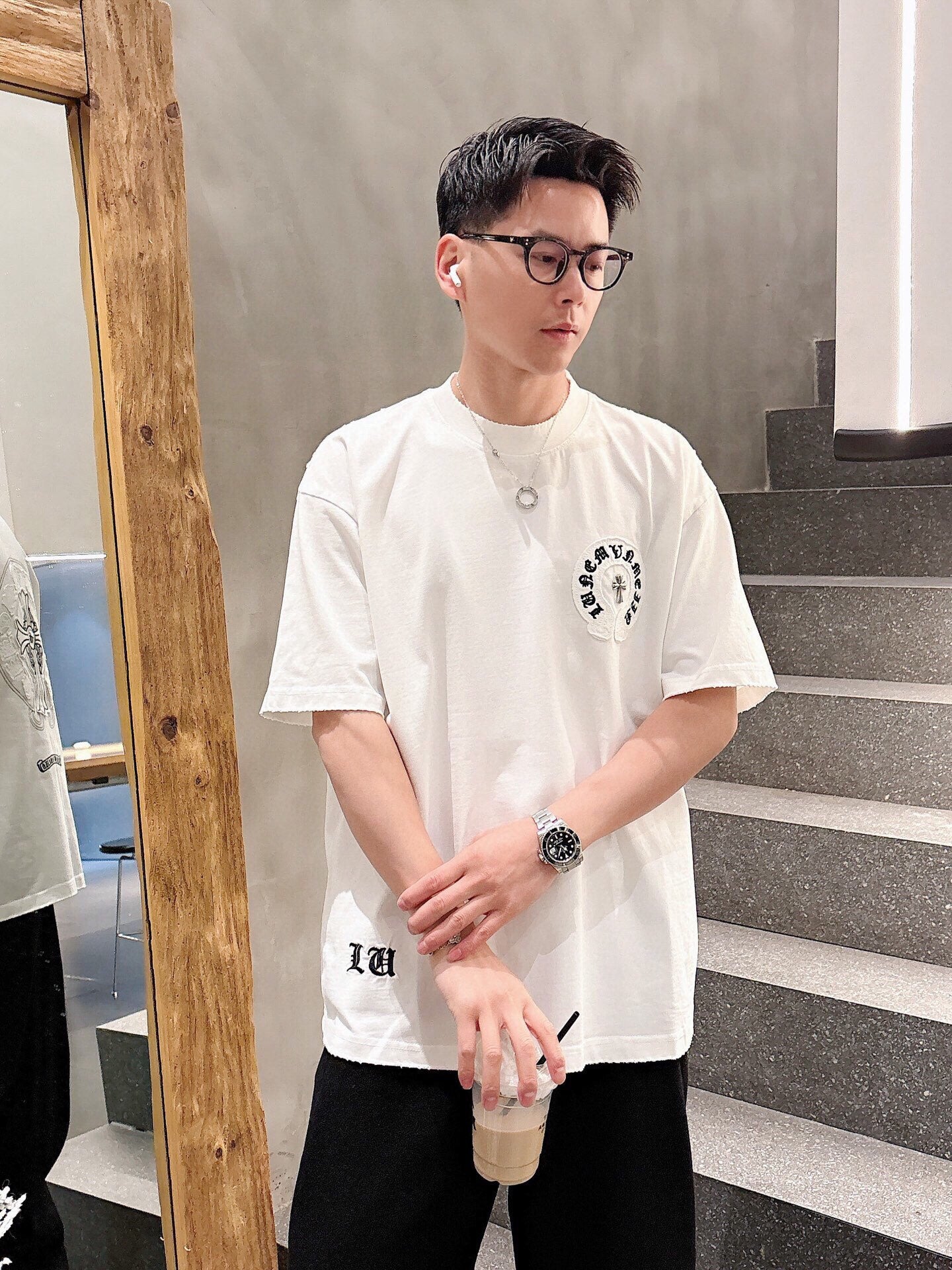 LuxluxHouse Best Quality Clothes Chrome Hearts T-shirt