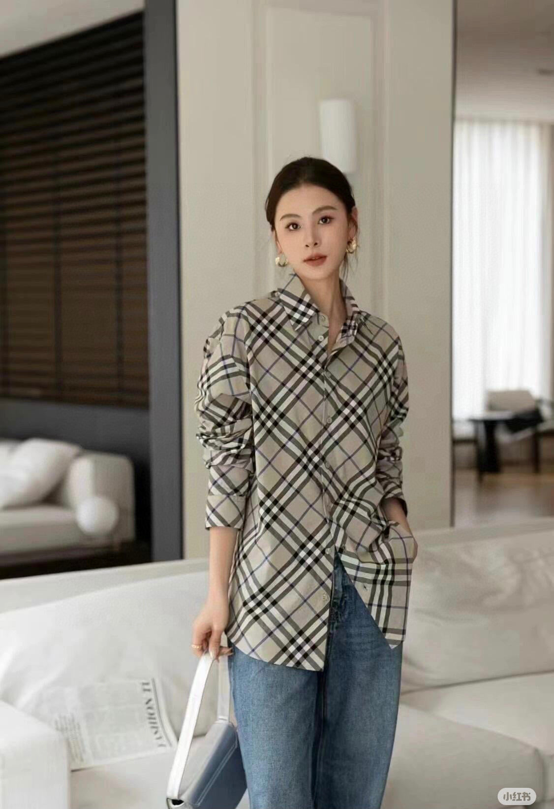 LuxluxHouse Best Quality Clothes Shirts&Polo Burberry