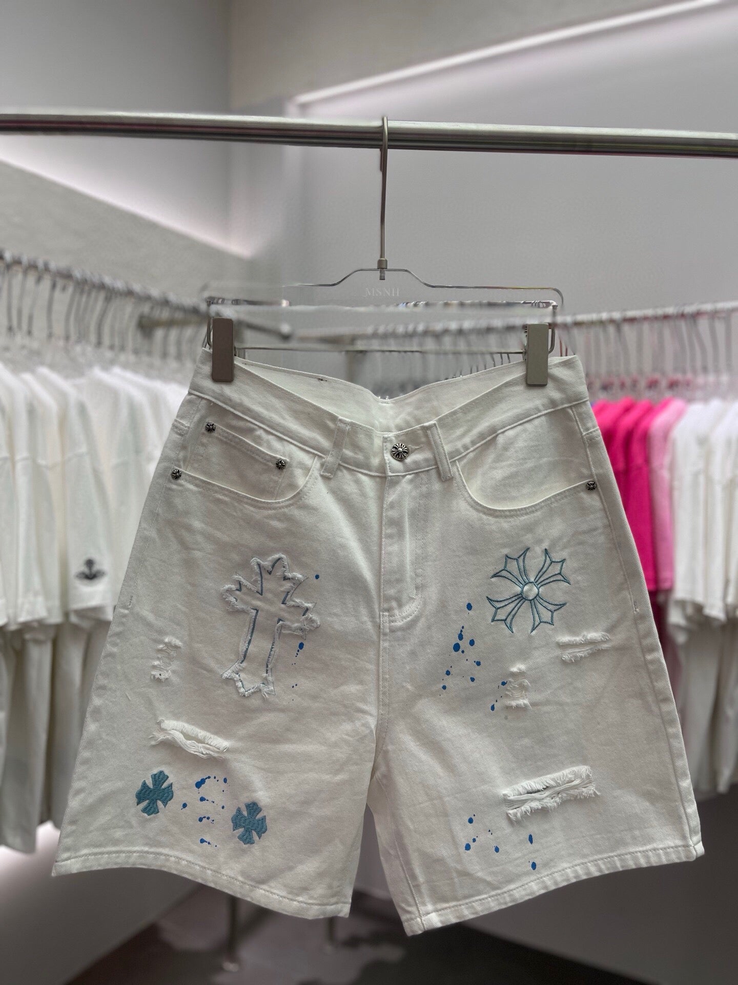 LuxluxHouse Best Quality Clothes Pants Chrome Hearts