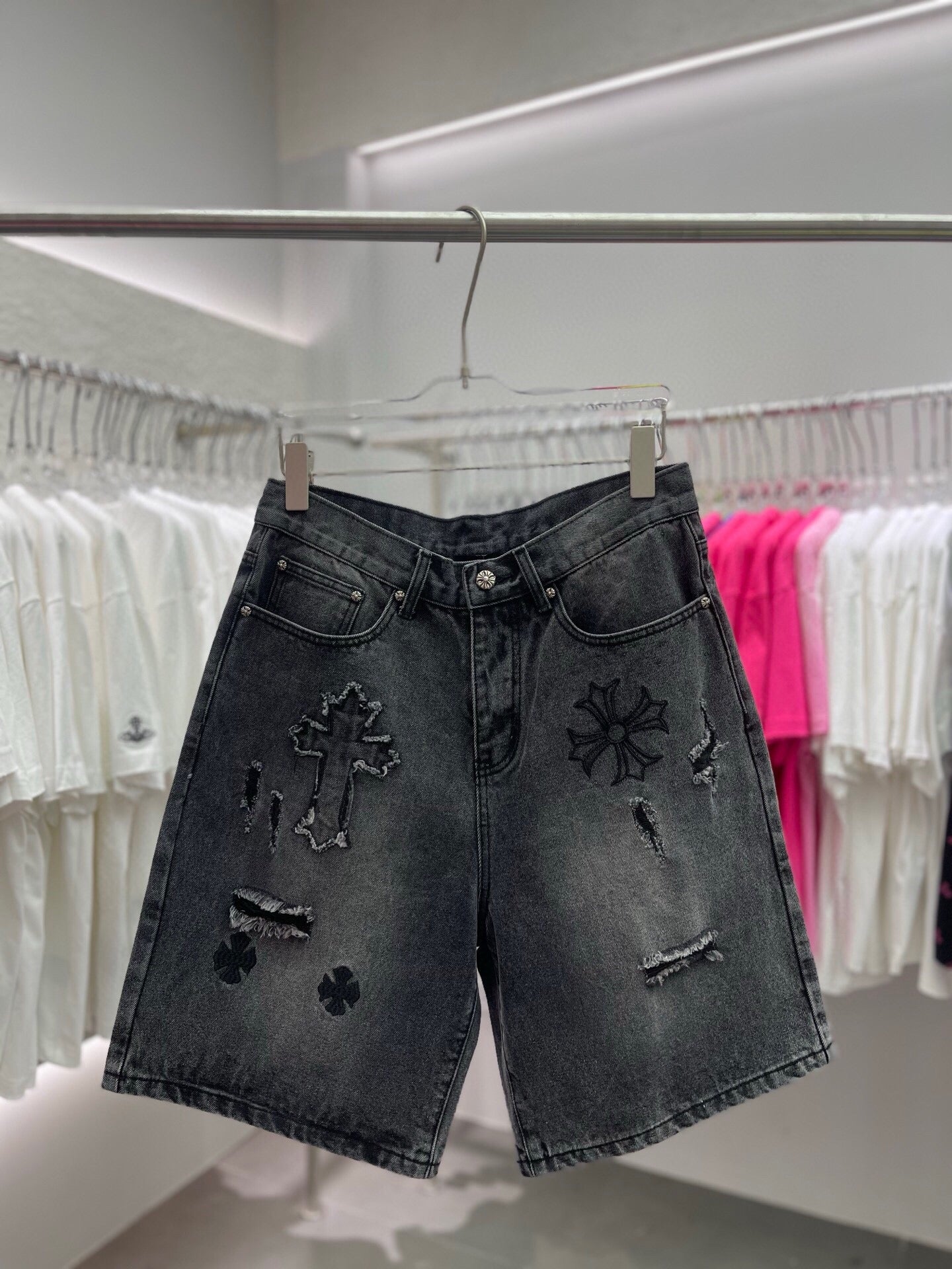LuxluxHouse Best Quality Clothes Pants Chrome Hearts